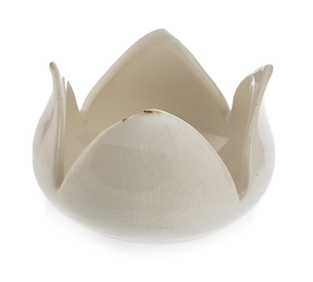 Ceramic Flower Candle Holder-abc