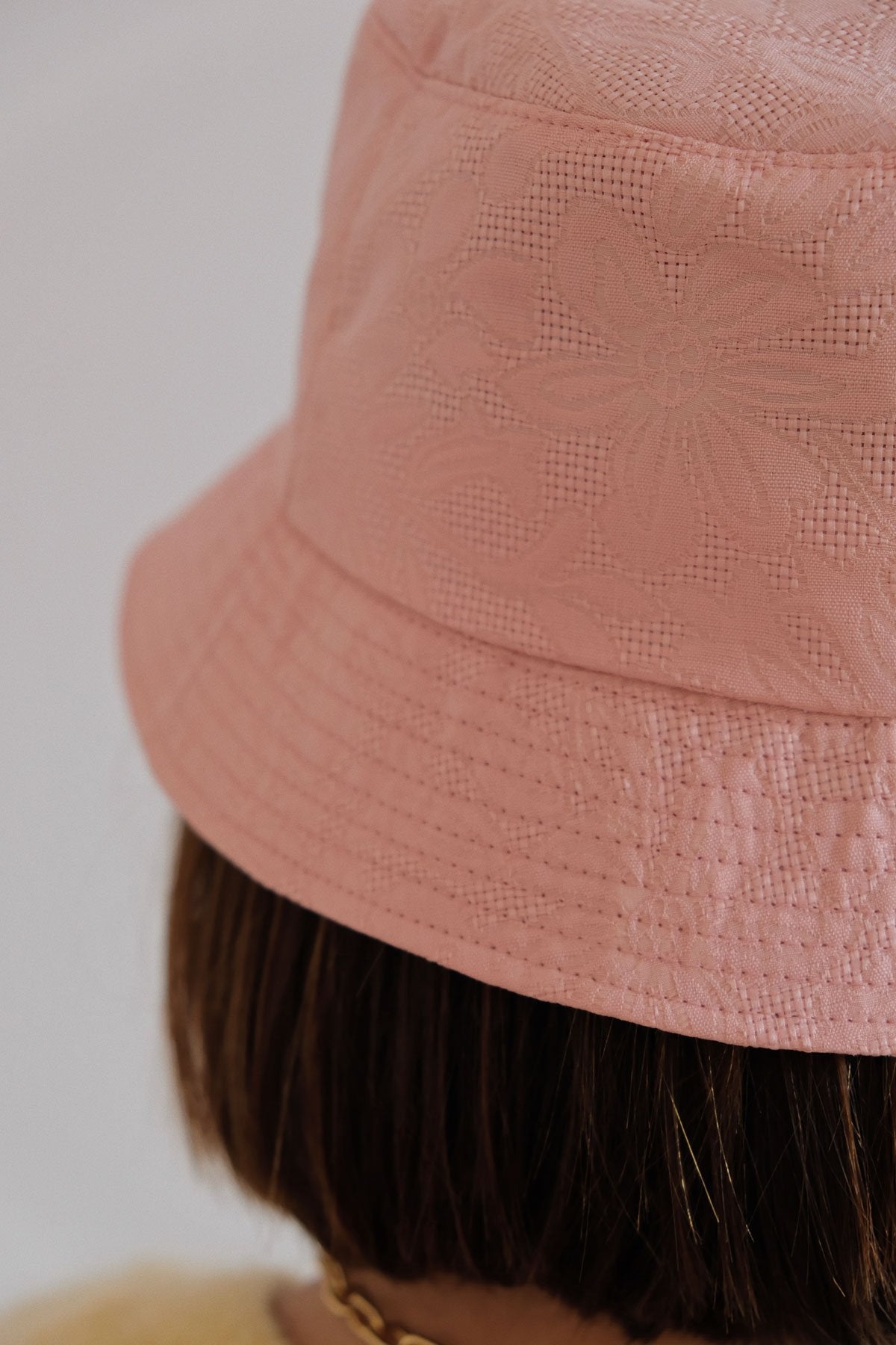 Pink flower bucket hat-Bucket Hat-wildthings_collectables-S/M (58 cm)---abc