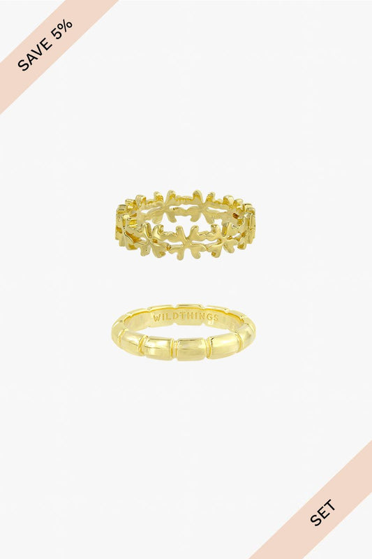 Picking clovers set gold plated-Ring-Wildthings_collectables-1---abc