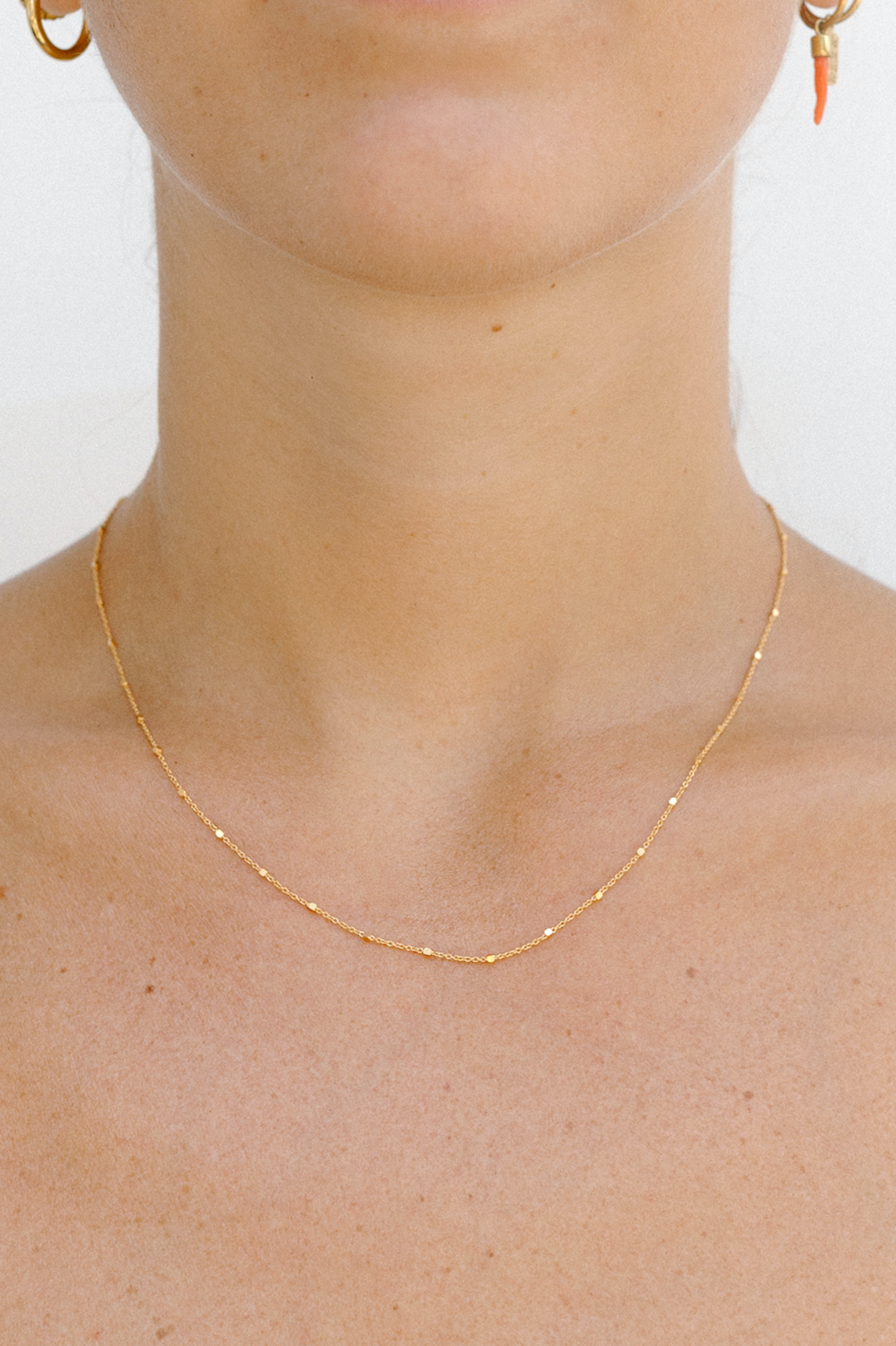 Shine bright necklace 14k solid gold-Necklace-Wildthings_collectables-Default Title---abc