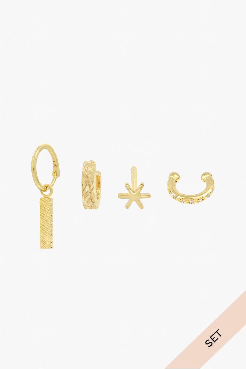 Shiny texture set gold plated--Wildthings_collectables-Gold Plated---abc
