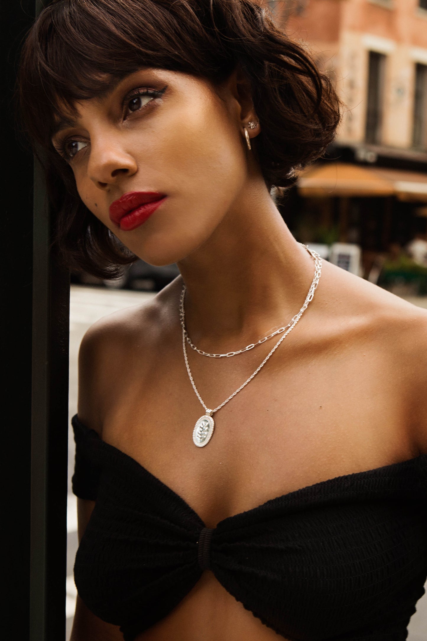 Matisse necklace silver-abc