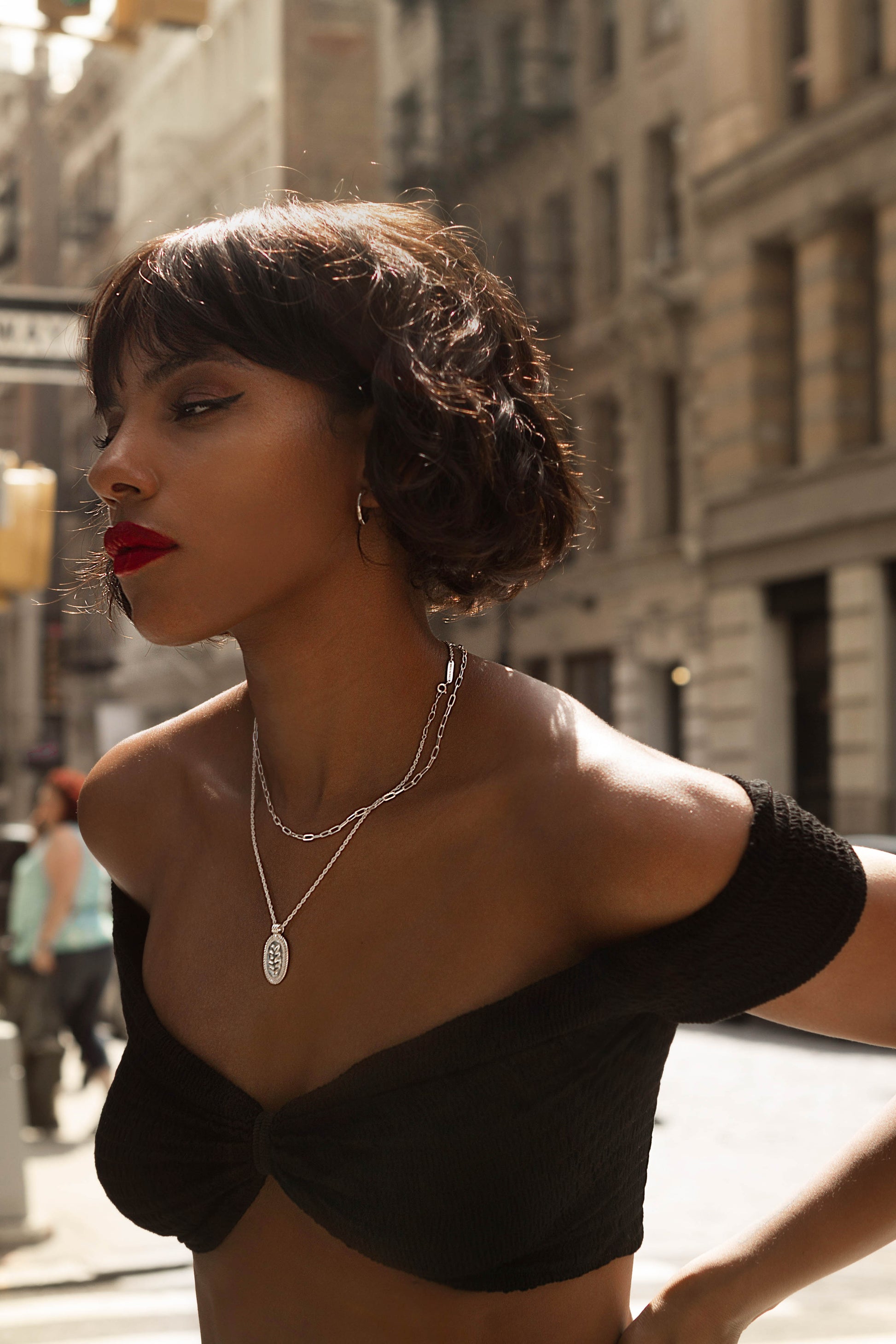 Matisse necklace silver-abc