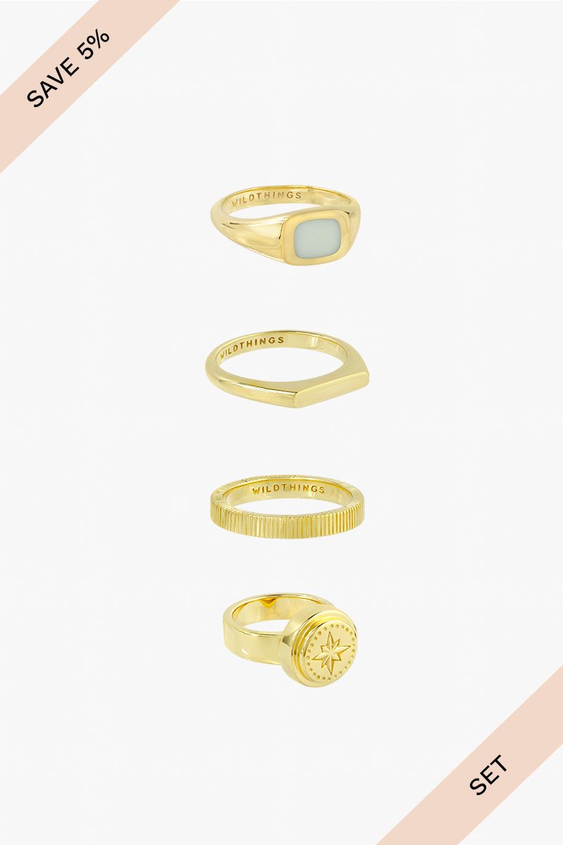 Voyage set gold plated-Ring-Wildthings_collectables-1---abc
