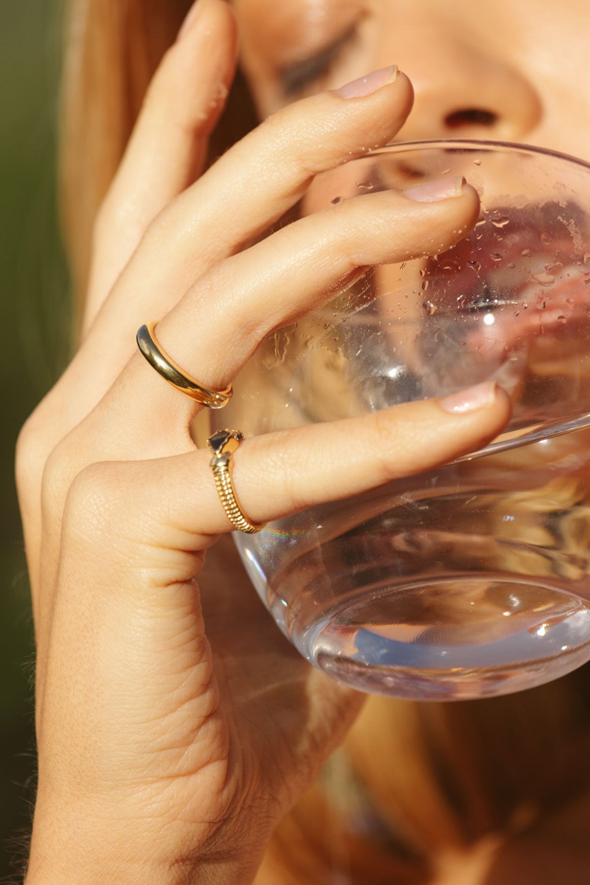 Wild memories pinky ring gold plated-Ring-wildthings_collectables-Gold plated-1 (US 3.5 / 14.5mm)--abc