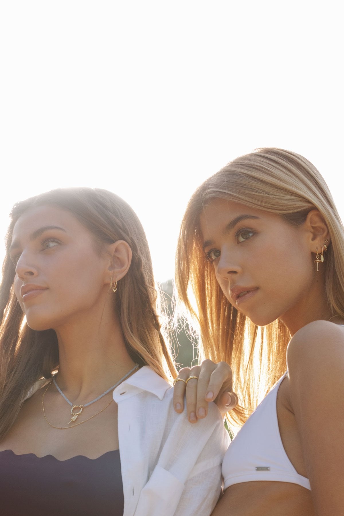 Hula shade earring gold plated-abc