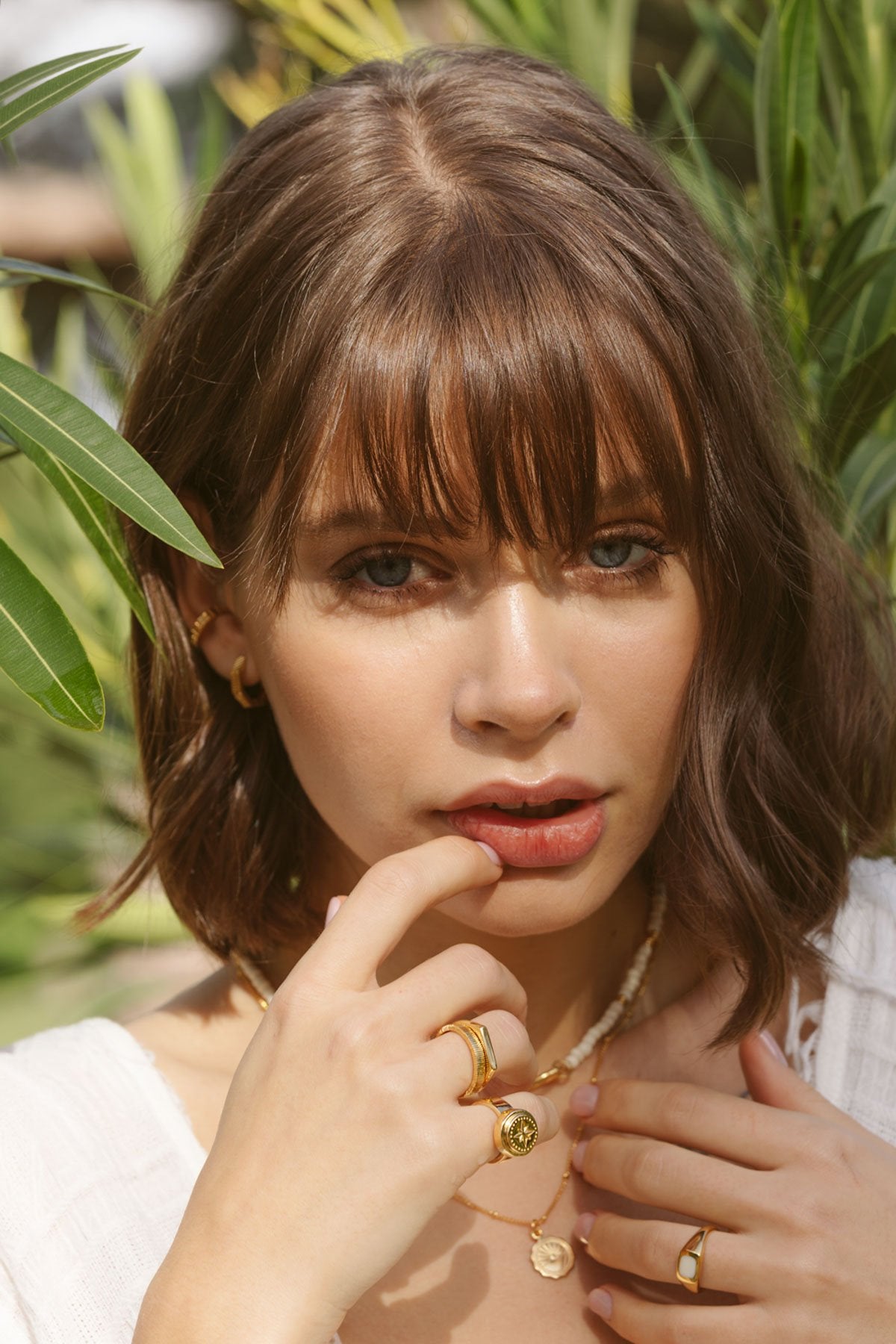 Eternity ring gold plated-abc