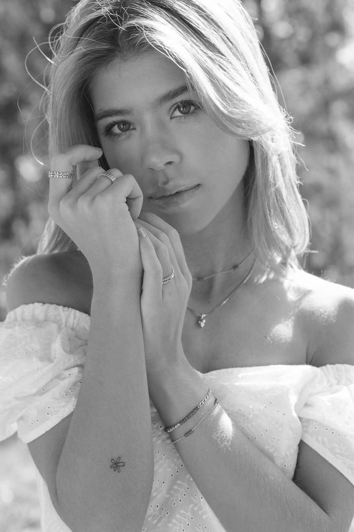 Think twice chain bracelet red silver-Bracelet-wildthings_collectables-Silver---abc