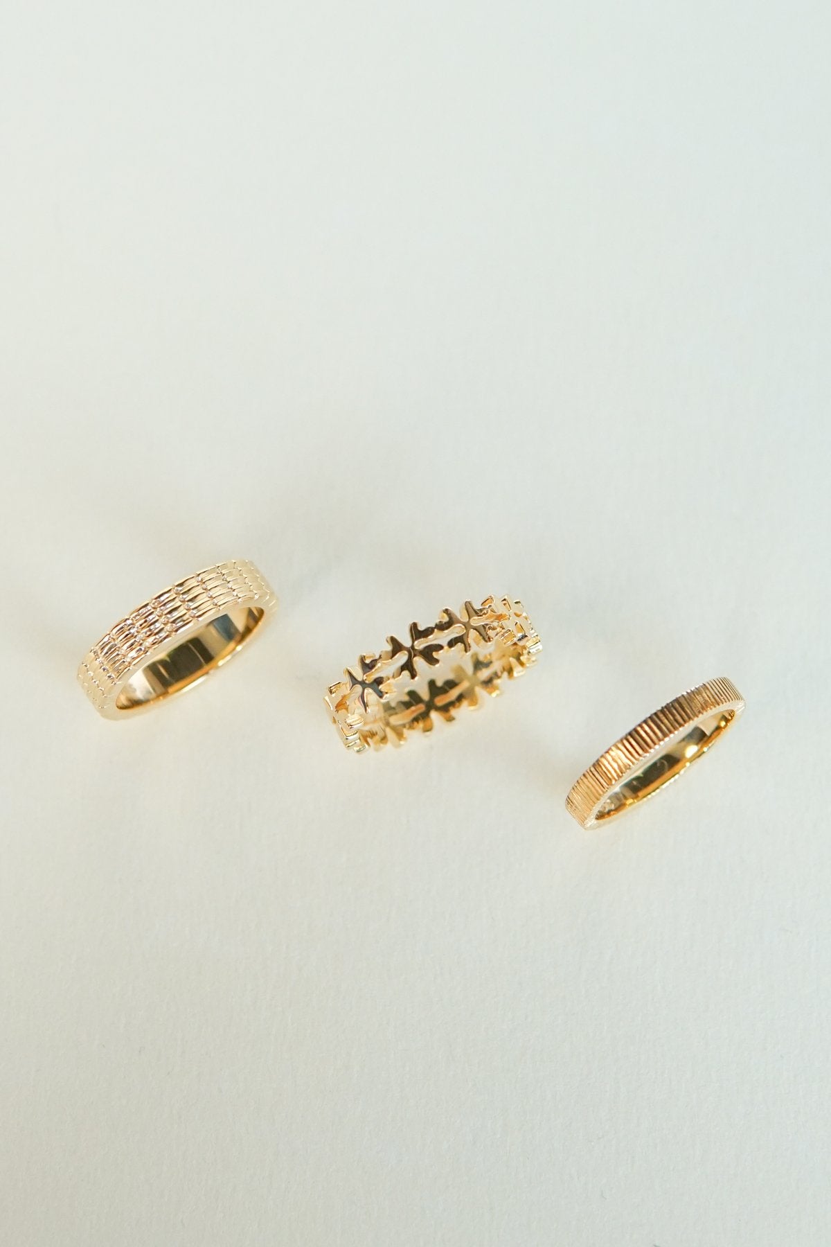 Off road ring gold plated-abc