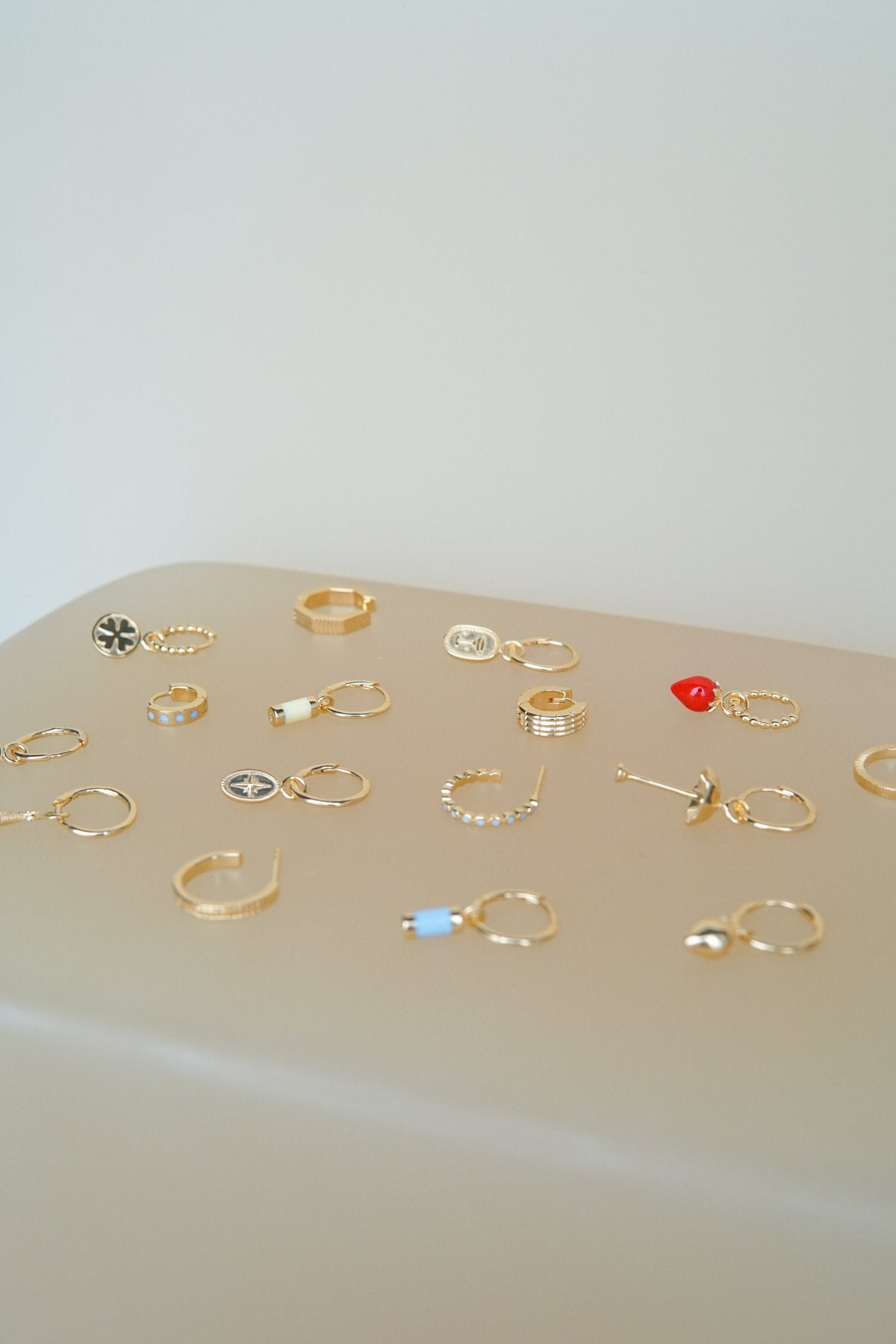 Breeze hoop gold plated-abc