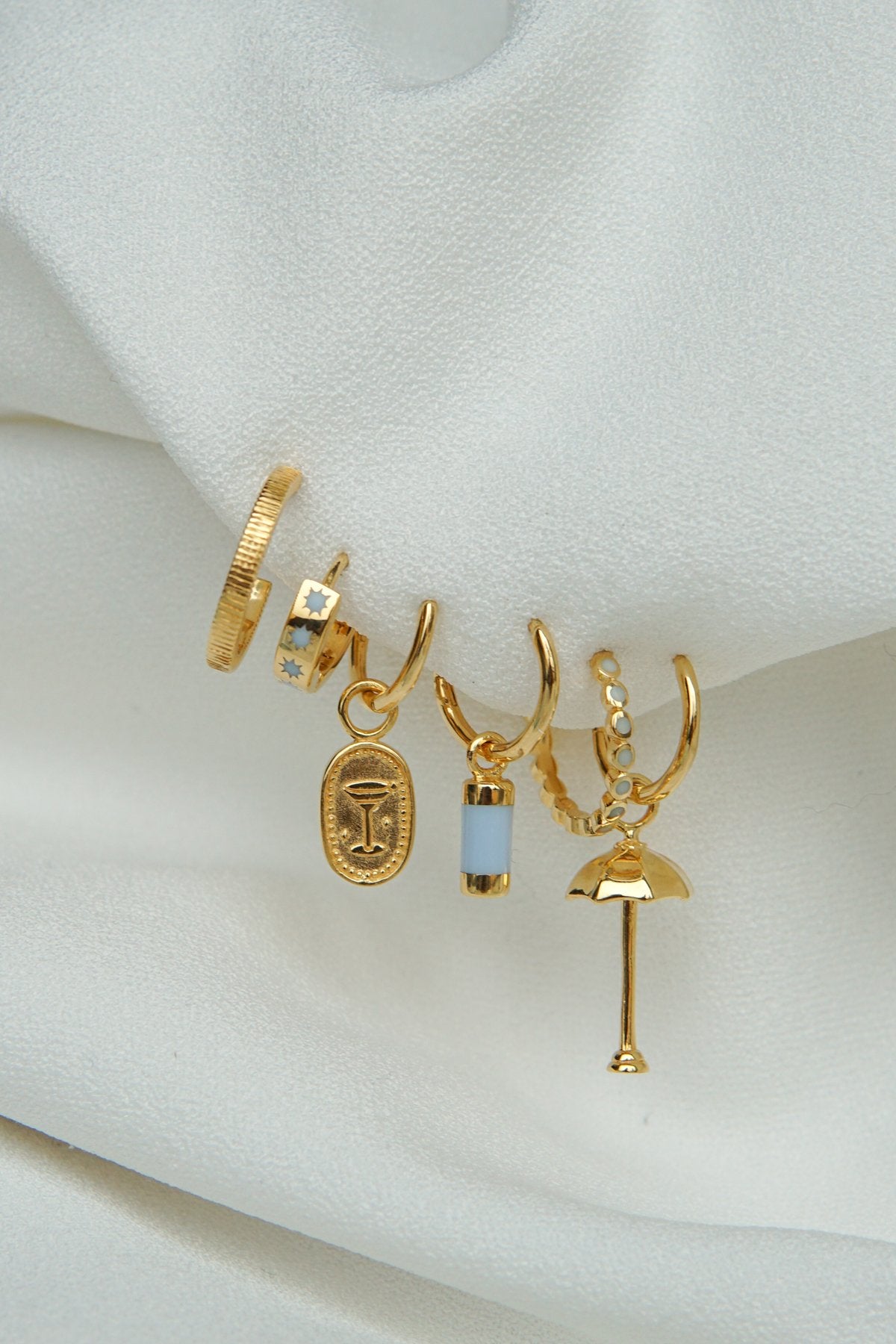 Breeze hoop gold plated-abc