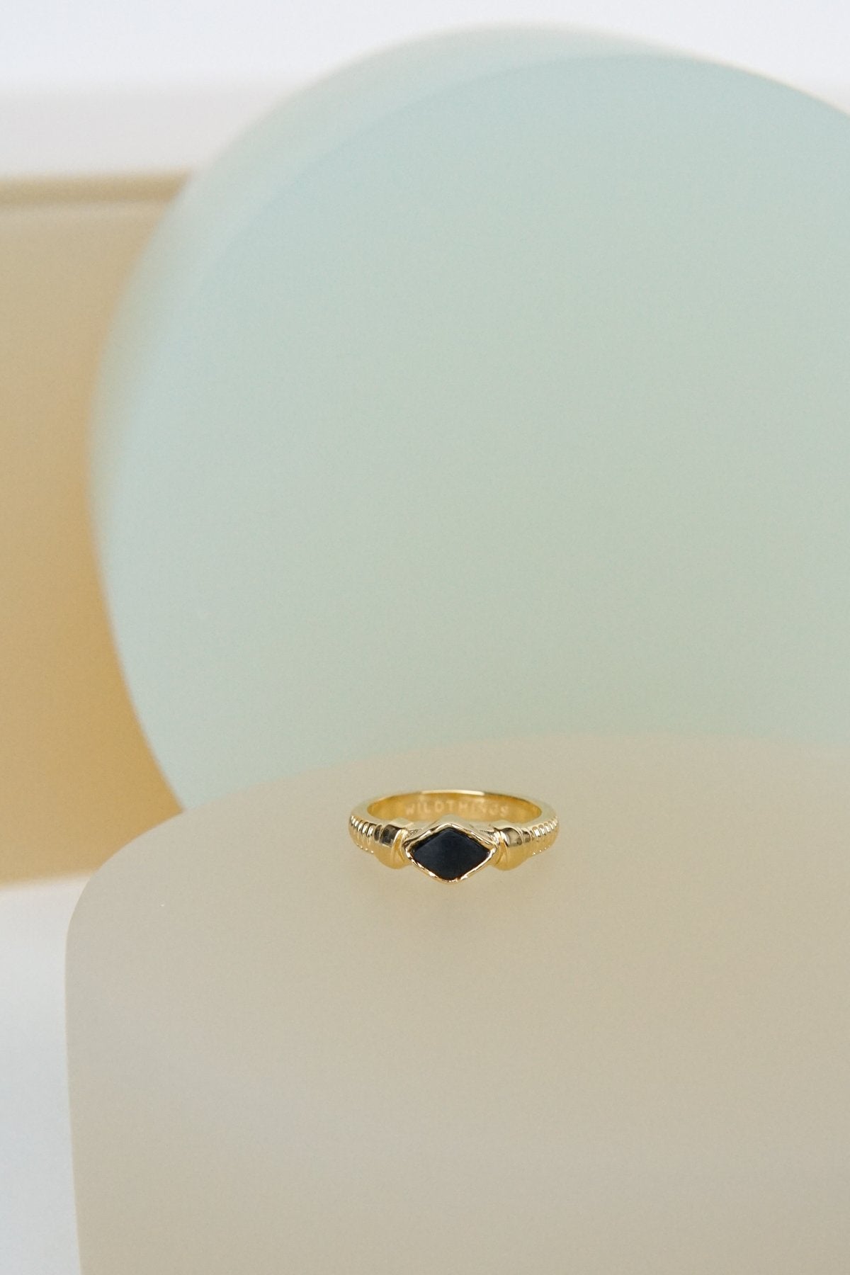 Wild memories pinky ring gold plated-Ring-wildthings_collectables-Gold plated-1 (US 3.5 / 14.5mm)--abc