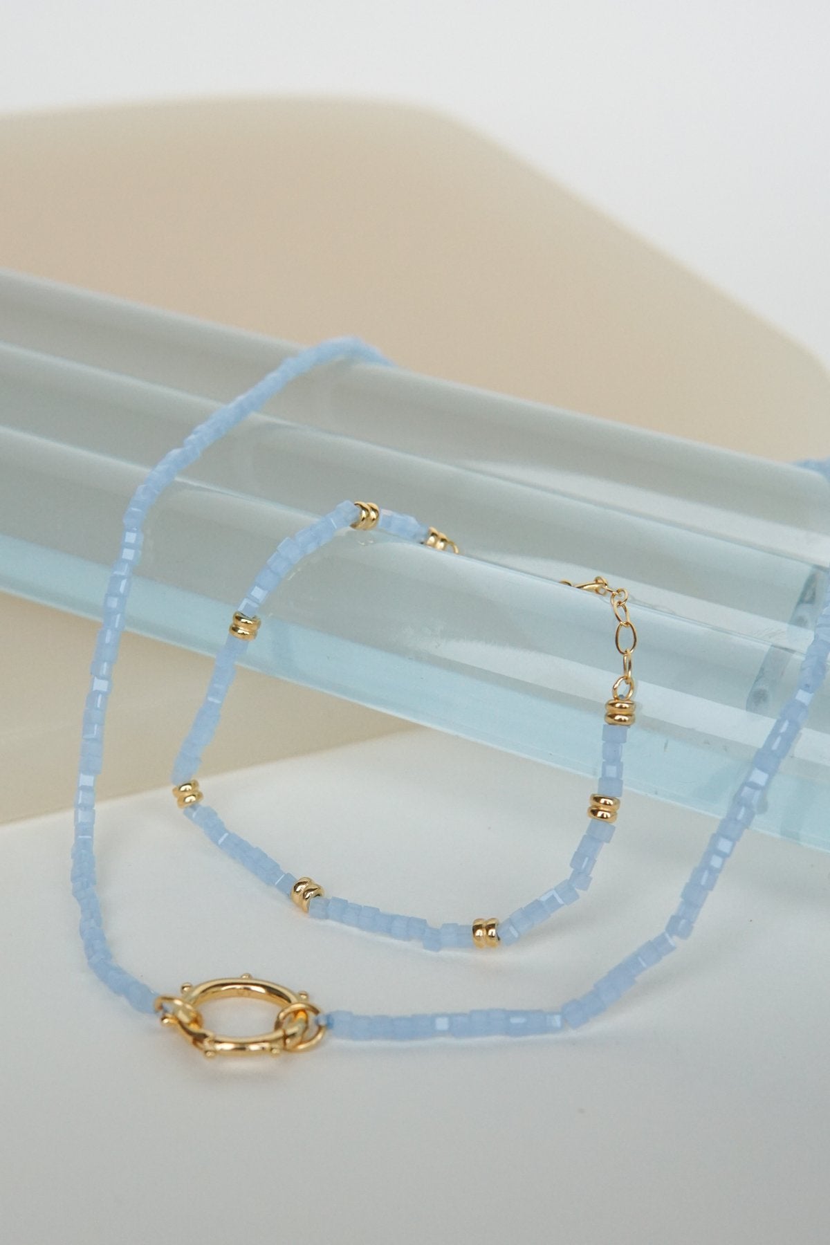 Blue sky bracelet gold plated-abc