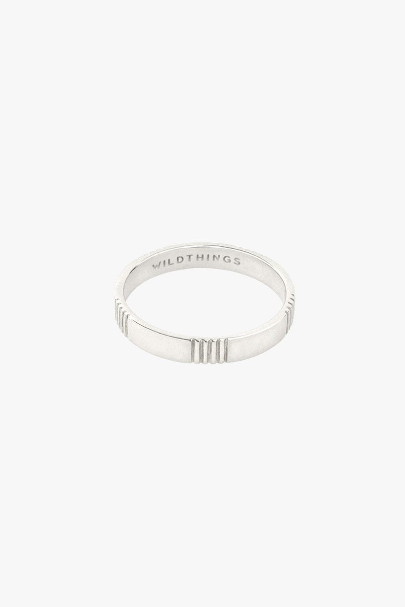 Five ways ring silver-abc