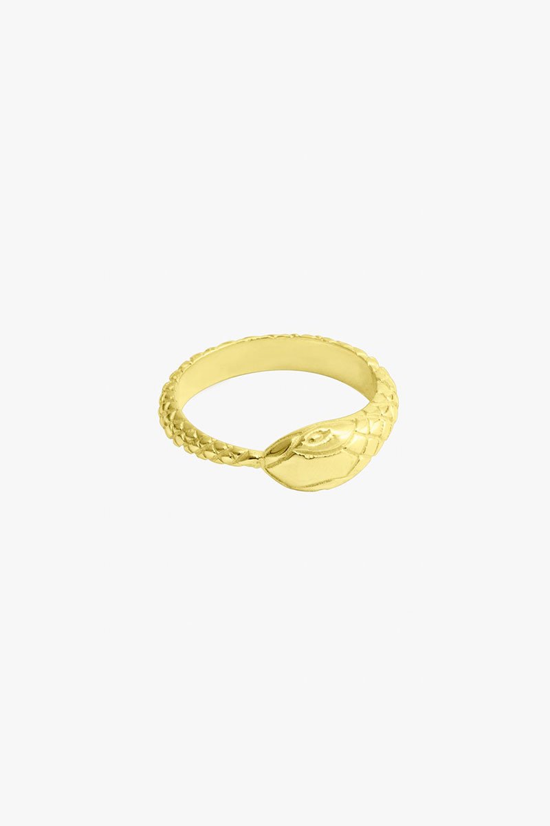 Snake ring gold plated-Ring-Wildthings_collectables-1 (US 6 / 16.5mm)-Gold plated--abc