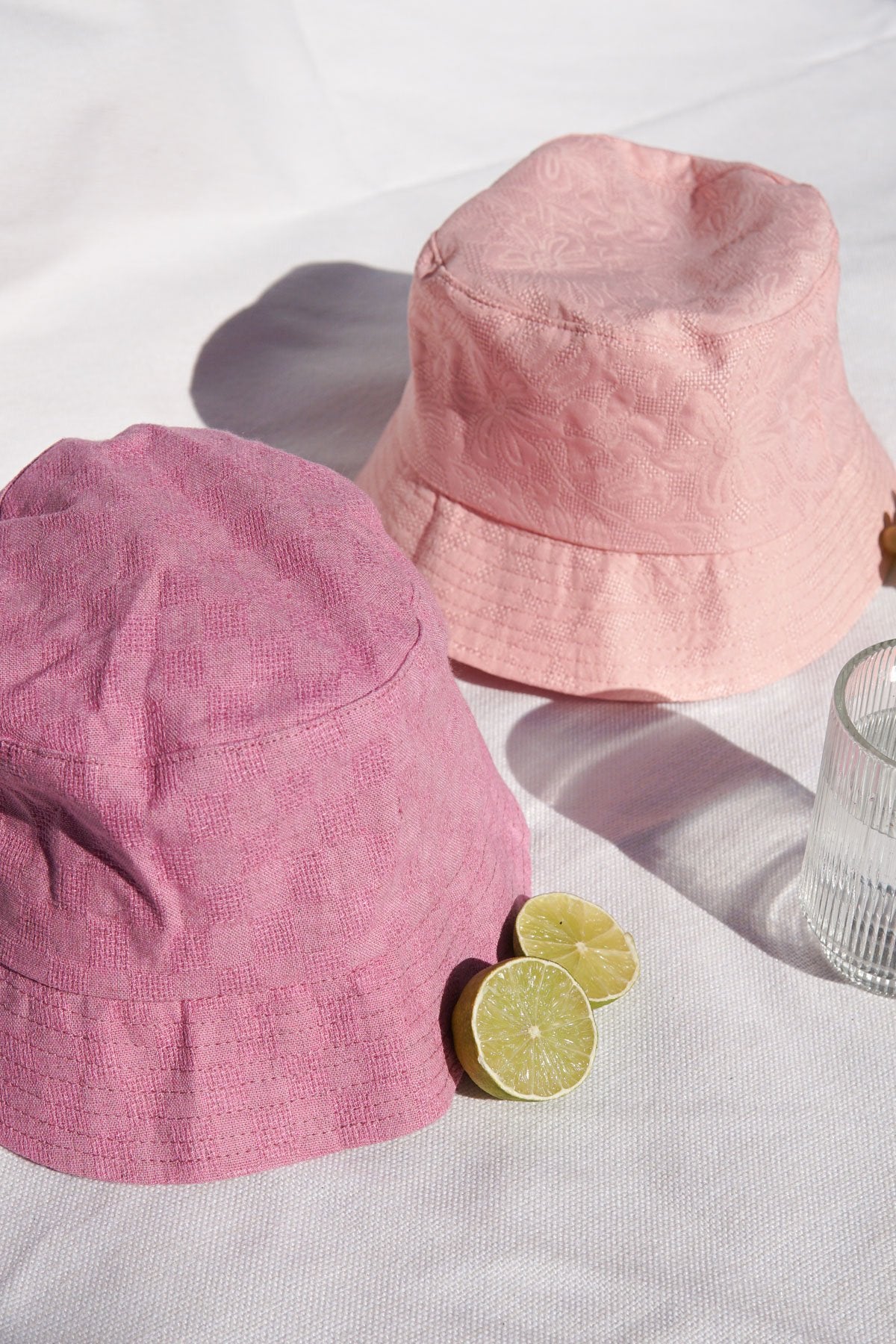 Fuchsia bucket hat-abc
