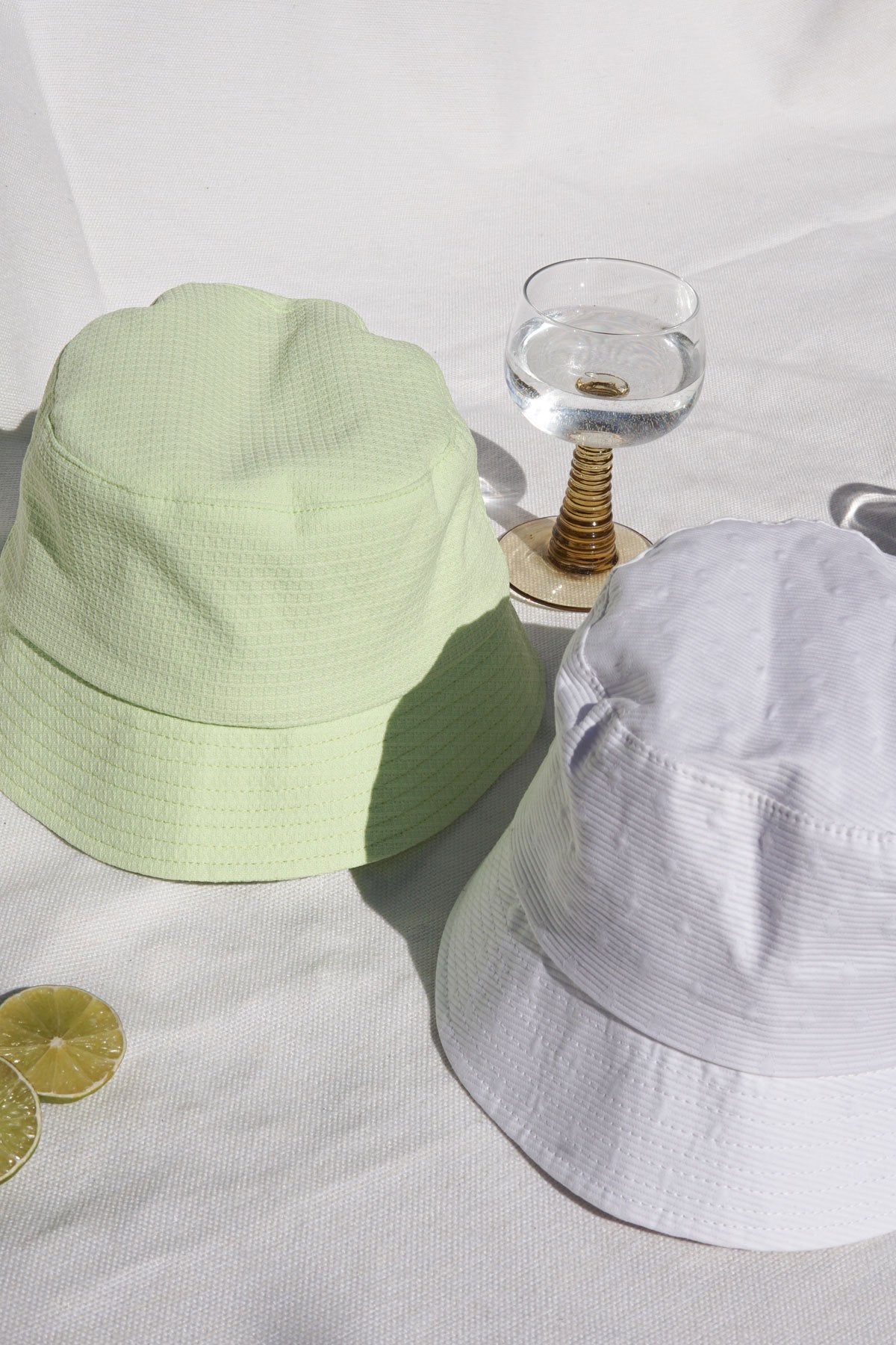 White dots bucket hat-Bucket Hat-wildthings_collectables-S/M (58 cm)---abc