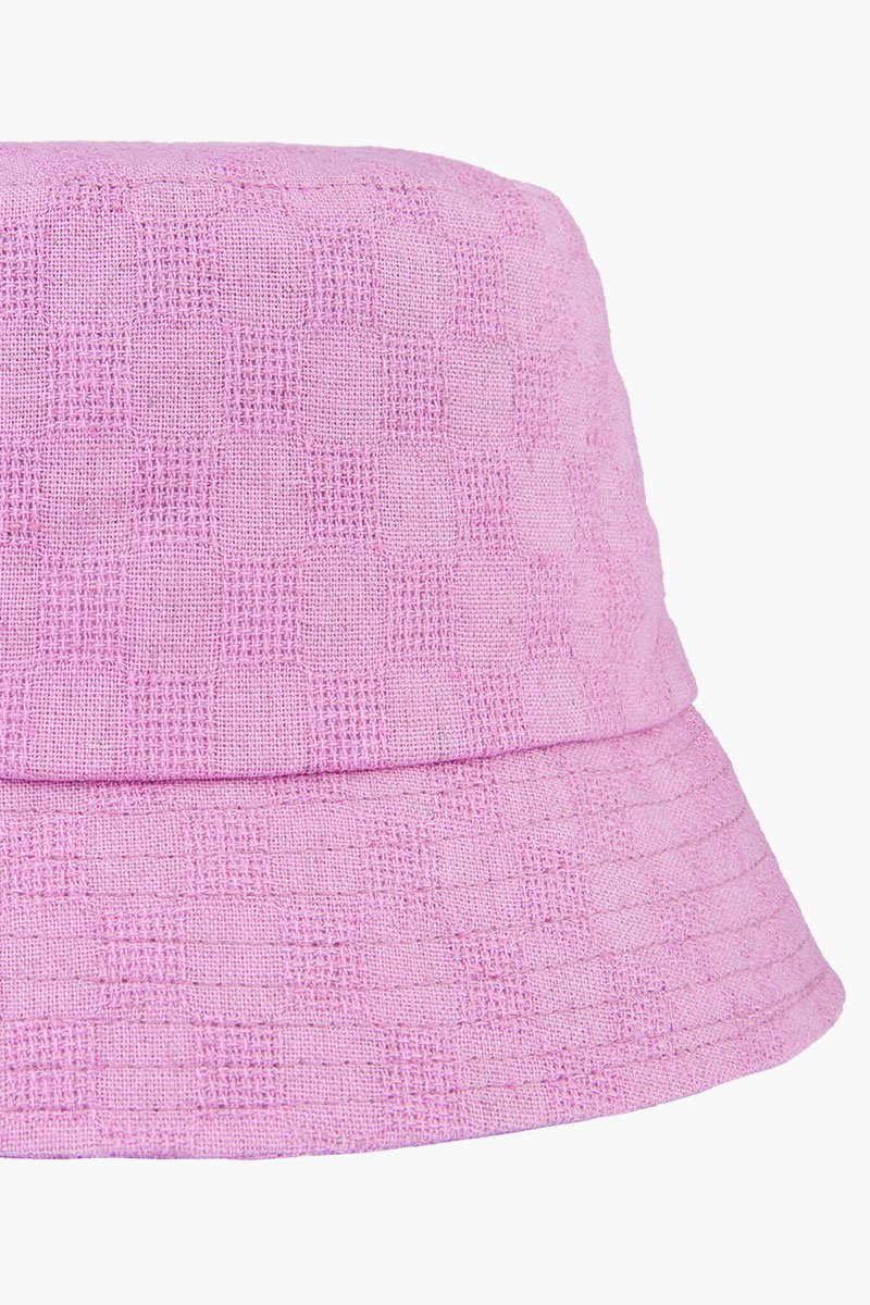 Fuchsia bucket hat-abc