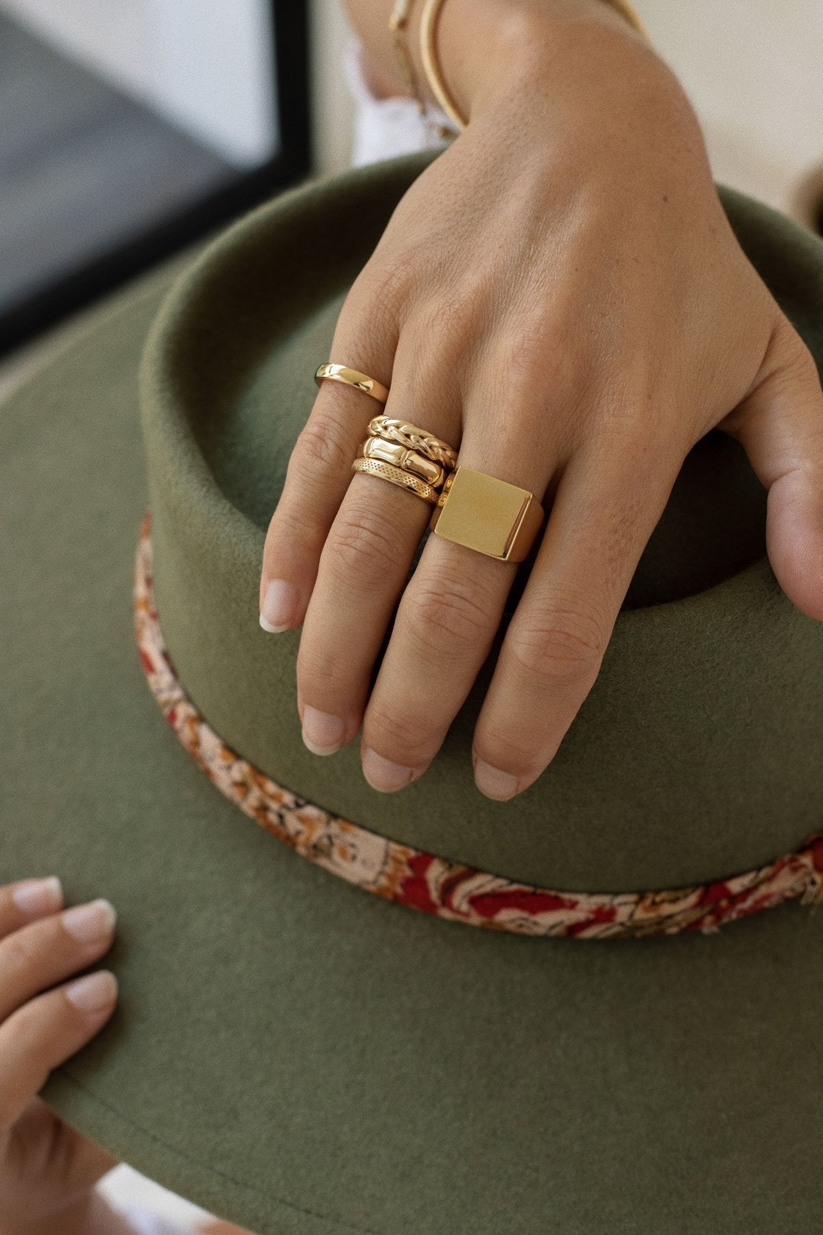 Pinky band gold plated-Ring-Wildthings_collectables-1 (US 3.5 / 14.5mm)-Gold plated--abc