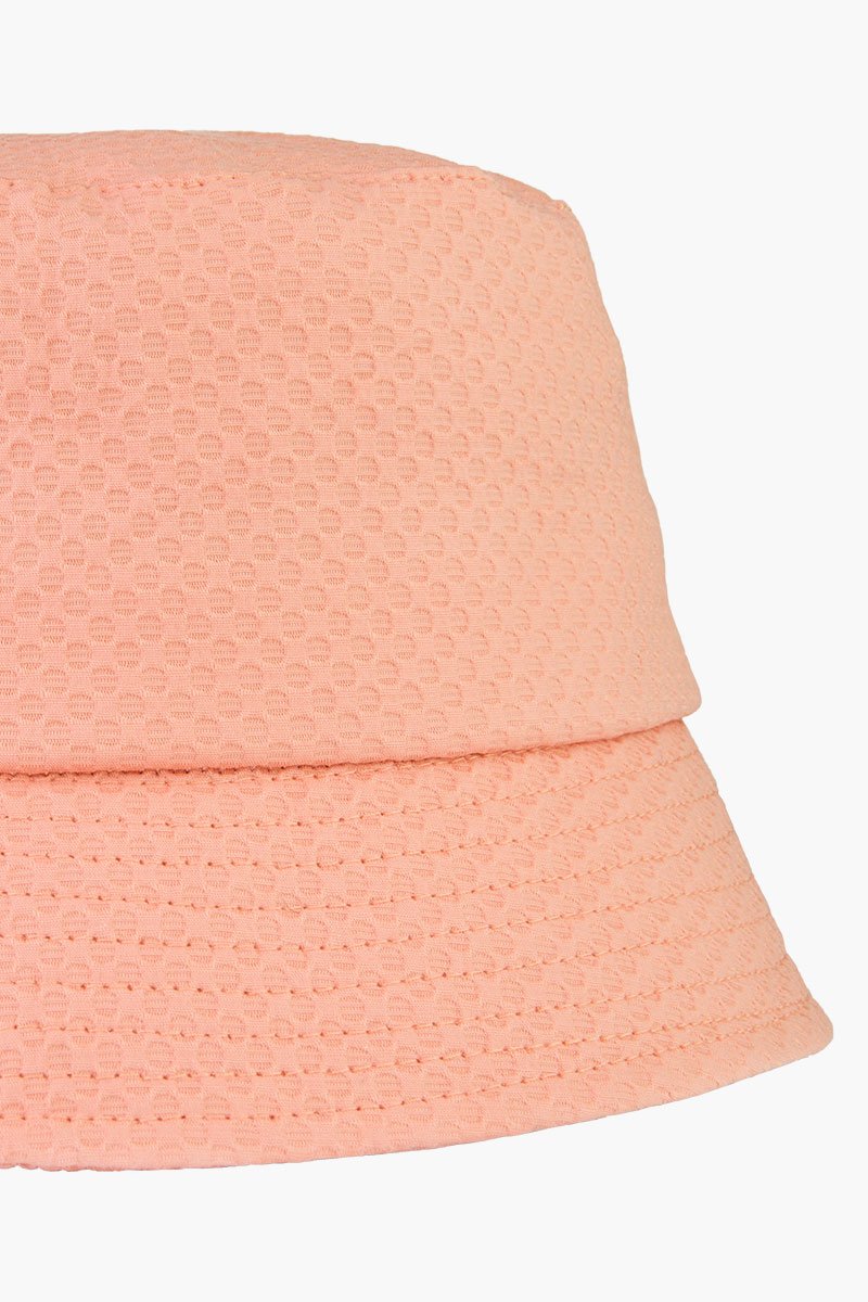 Peach bucket hat-abc