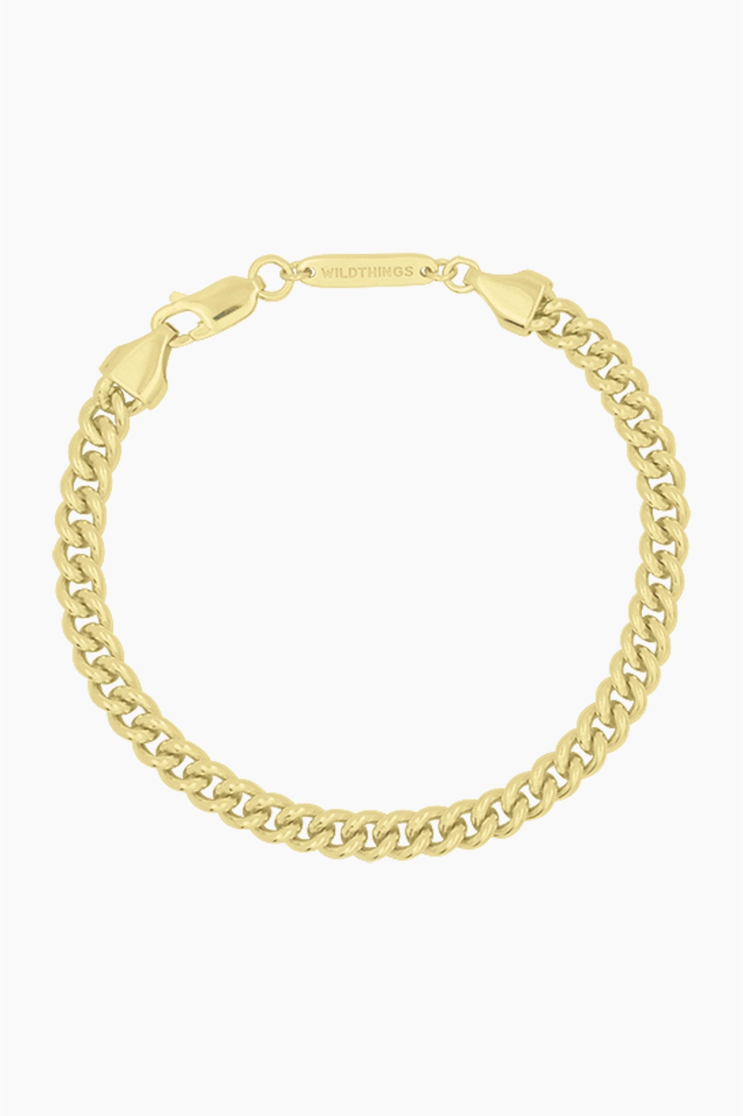 Bombshell bracelet gold plated-abc