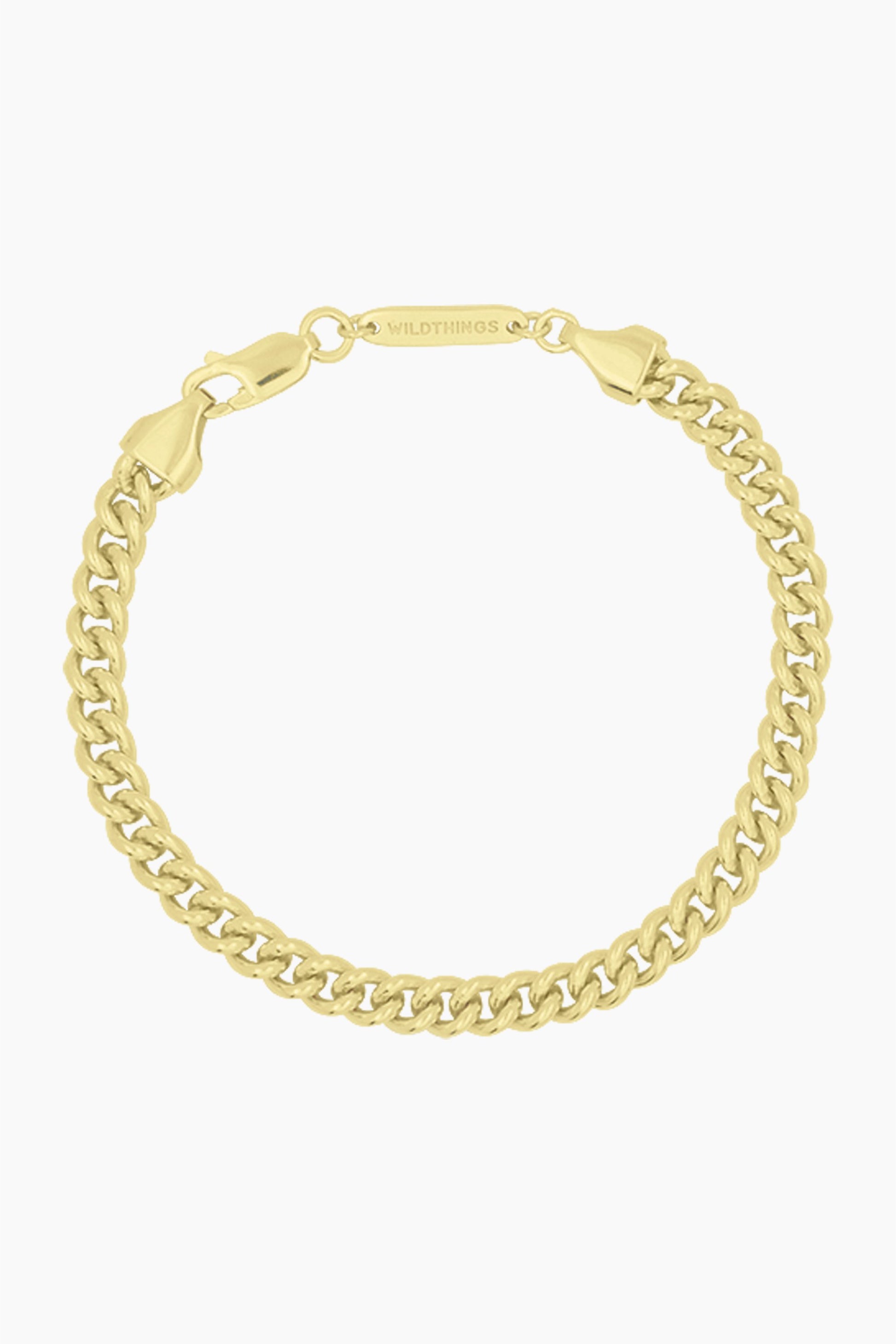 Bombshell bracelet gold plated-abc