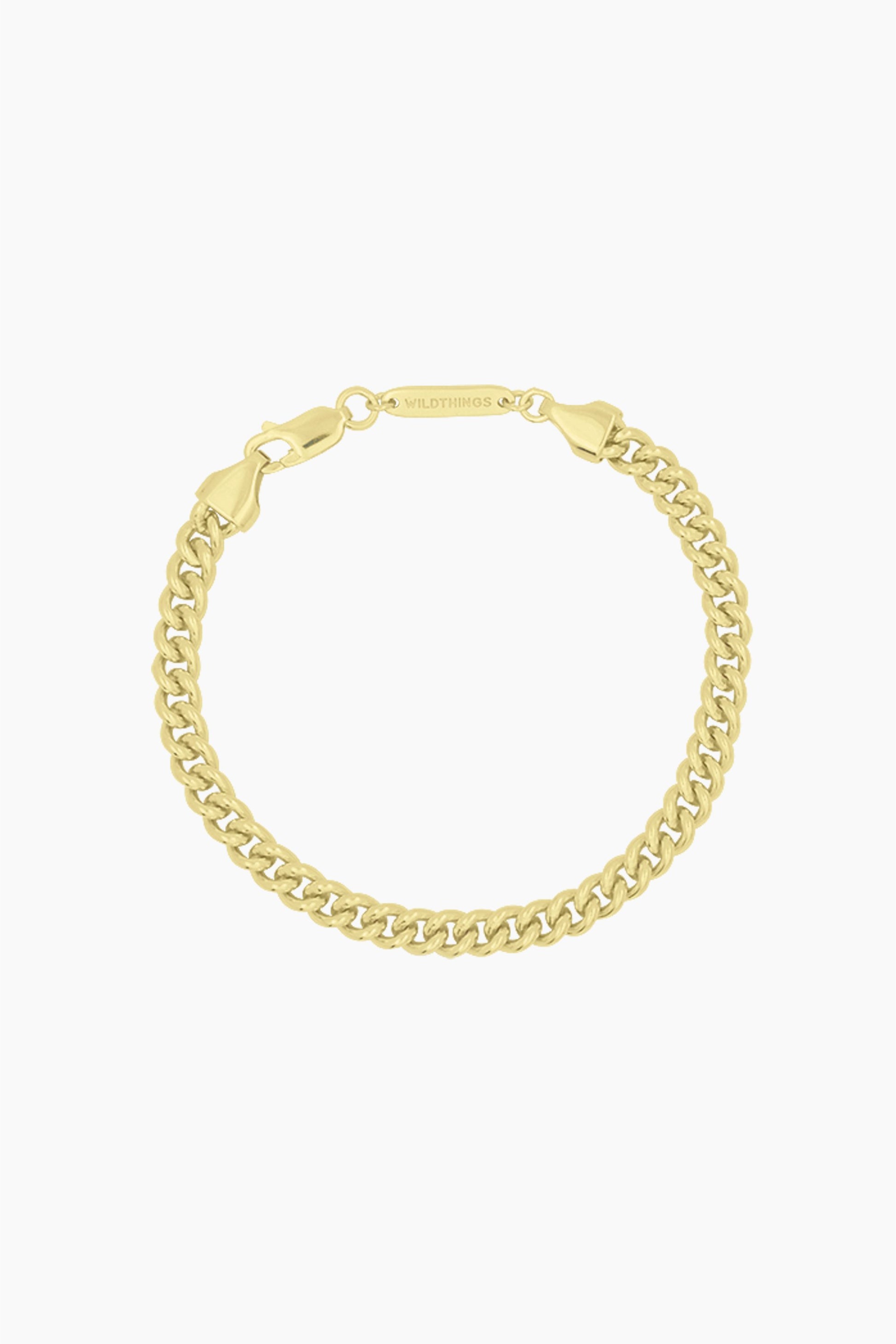 Bombshell bracelet gold plated-abc
