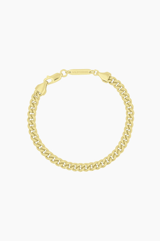Bombshell bracelet gold plated-abc