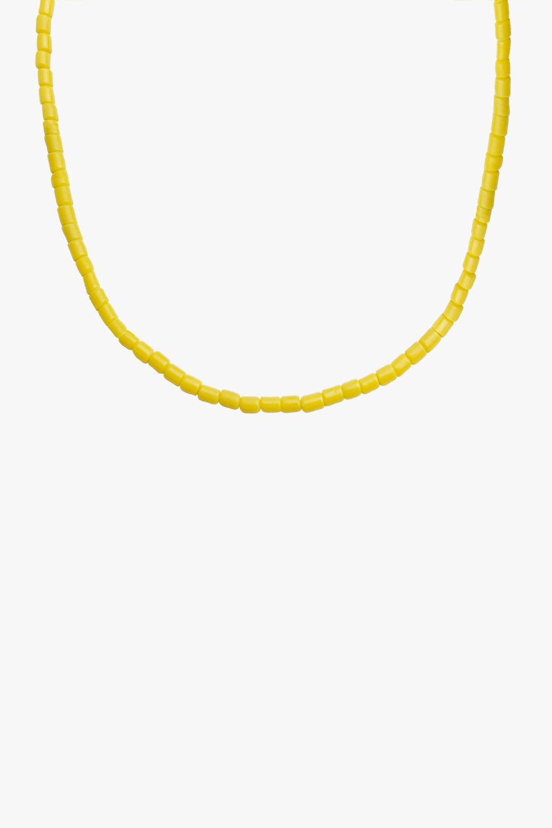 Bumblebee choker gold plated (35cm)-abc