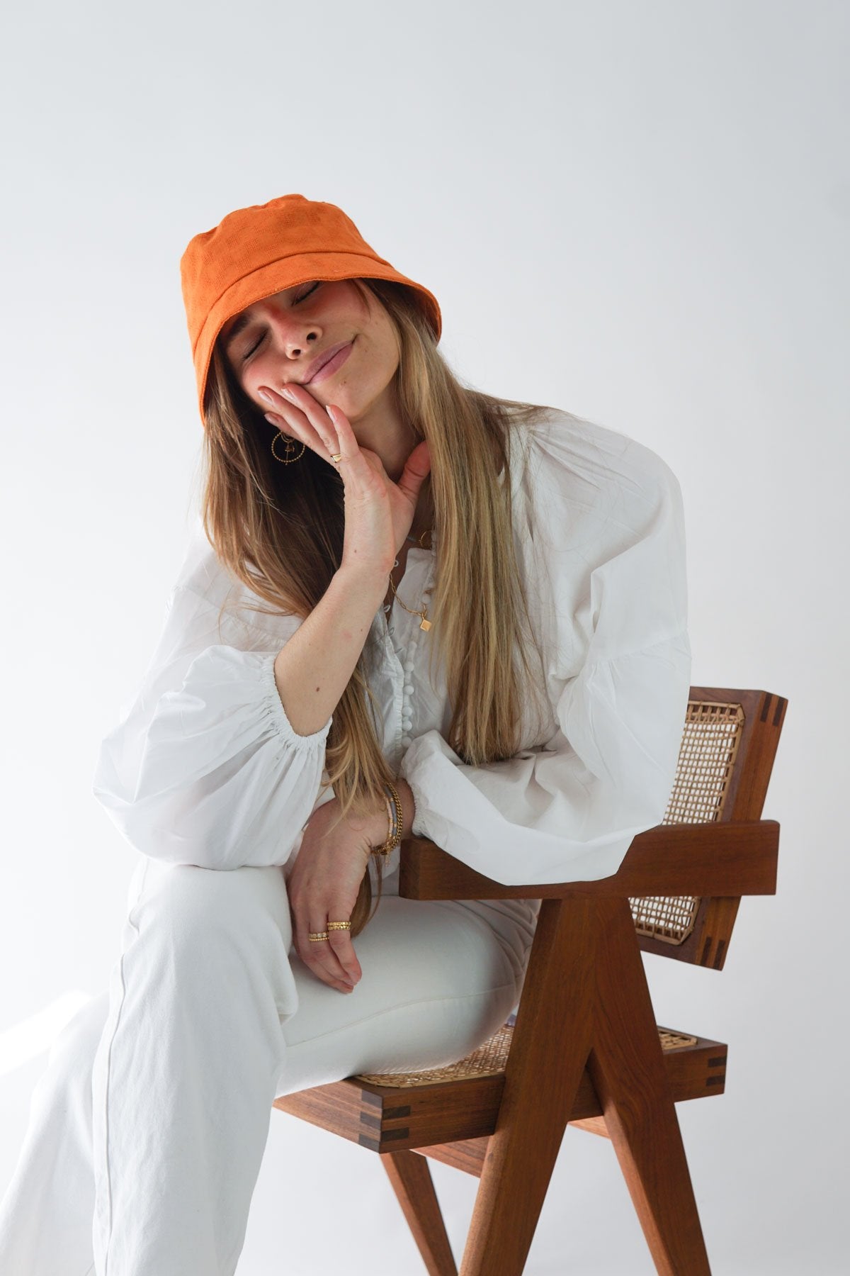 Tangerine bucket hat-Bucket Hat-wildthings_collectables-S/M (59,5-60cm)---abc