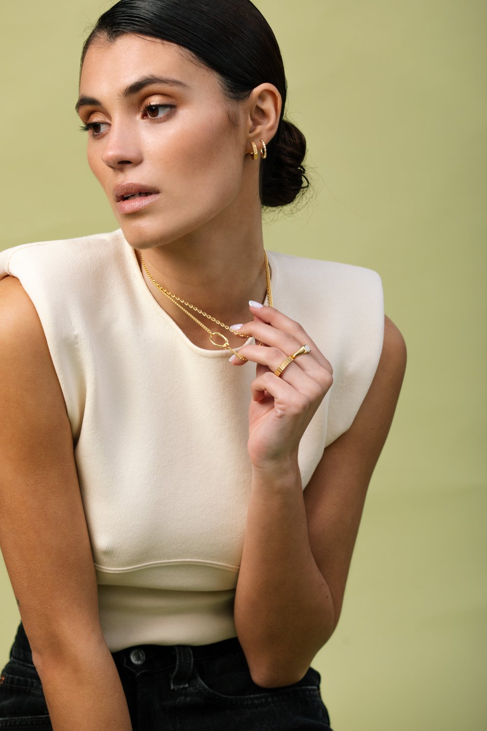 Oval clasp gold plated-Clasp-wildthings_collectables-Gold plated---abc