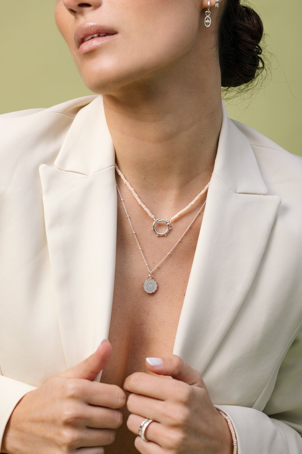 Voyage coin pendant silver-Pendant-wildthings_collectables-Pendant-Silver--abc