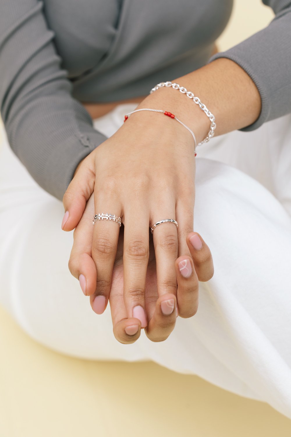 Picking clovers set silver-Ring-wildthings_collectables-1---abc