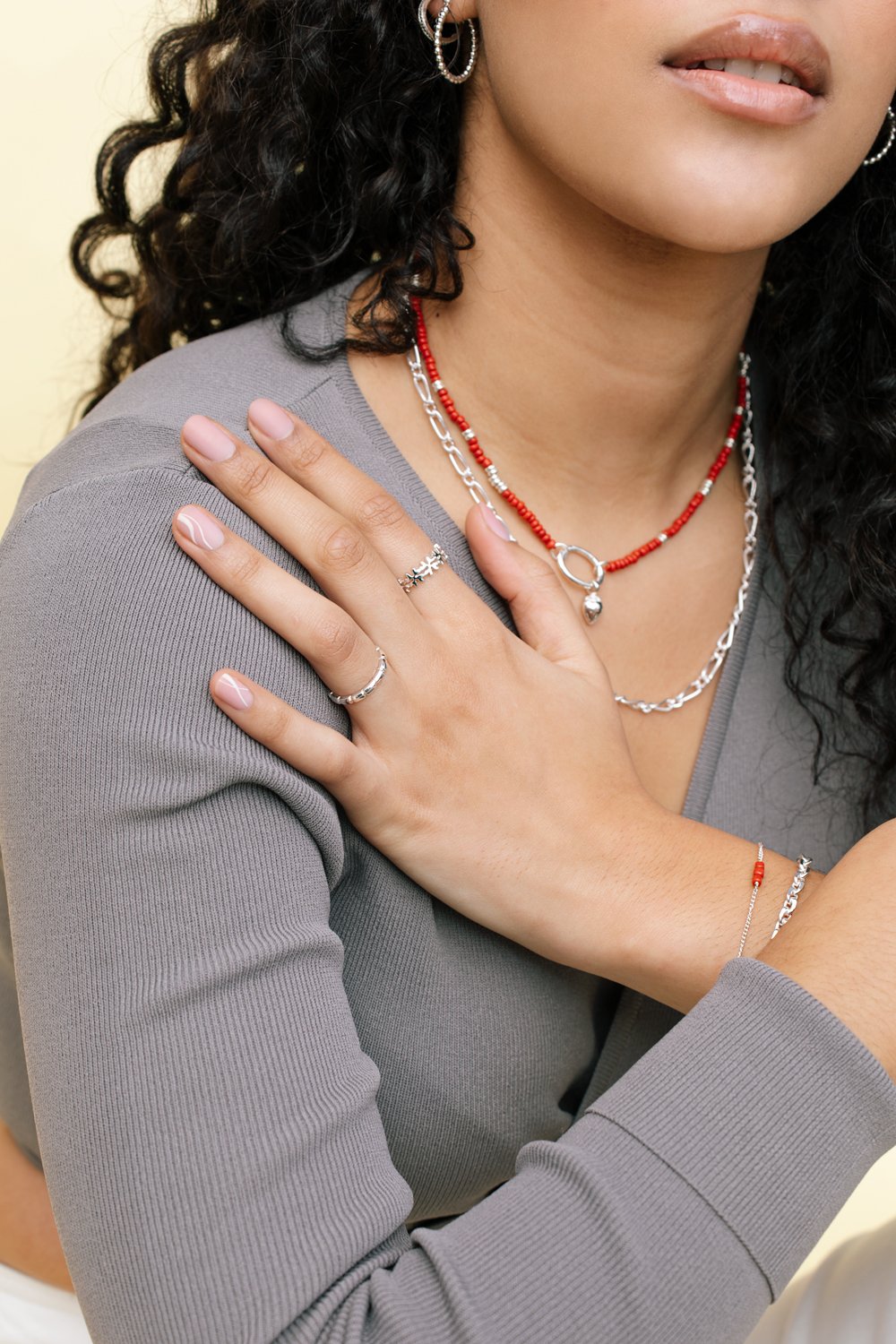 Vintage strawberry pendant silver-Pendant-wildthings_collectables-Pendant-Silver--abc