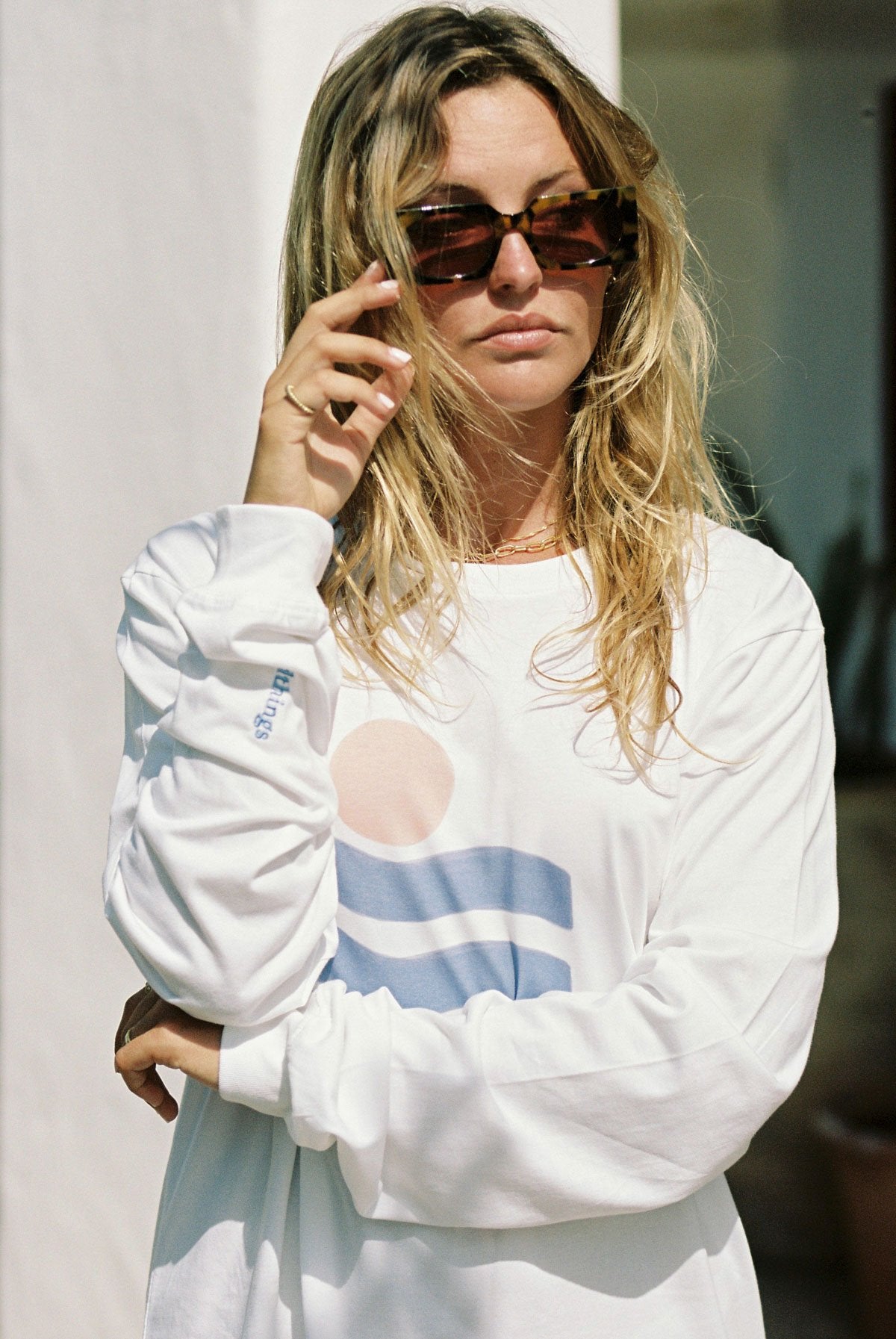 Wild waves tee long sleeve-Bucket Hat-wildthings_collectables-One size---abc