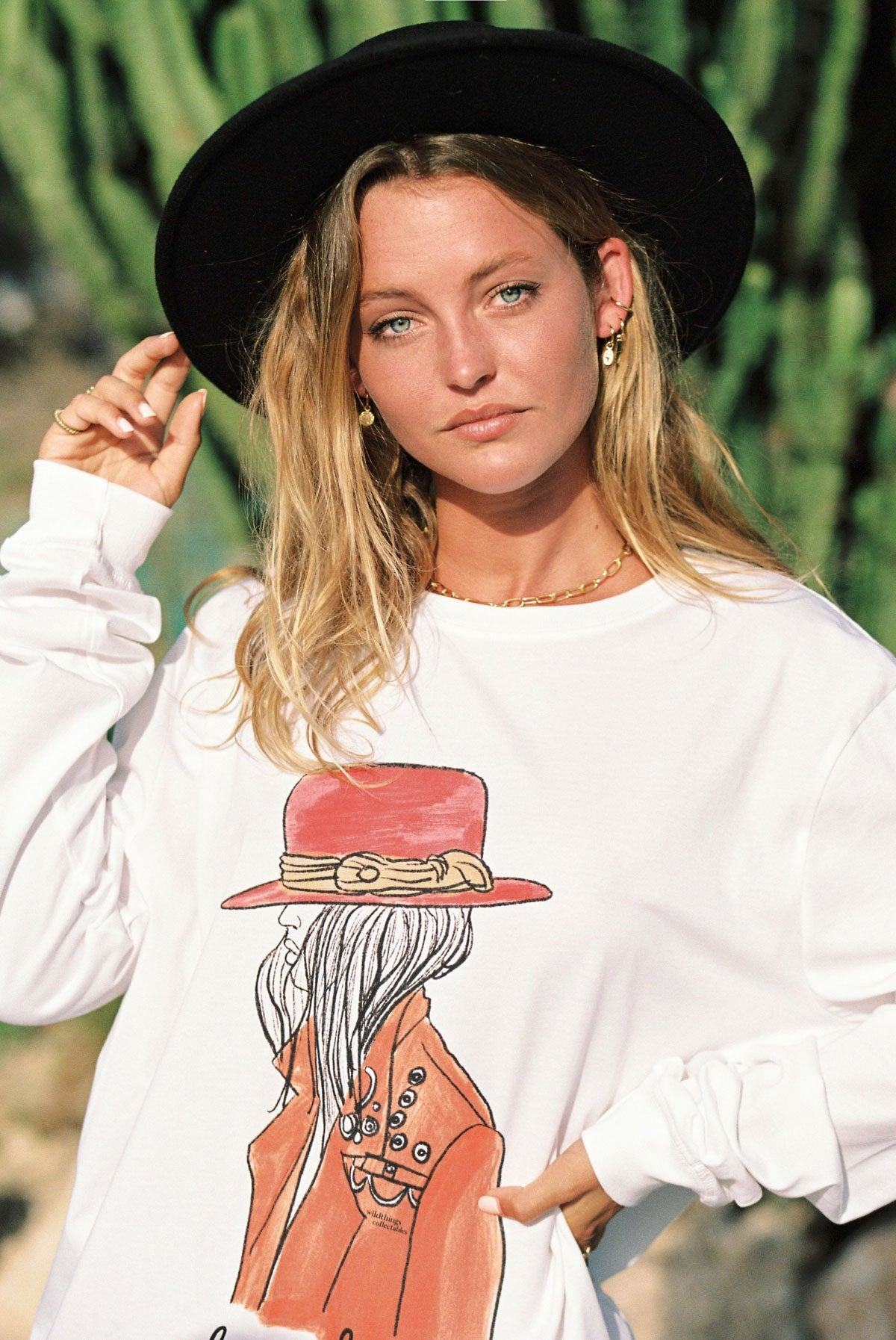 Howdy Honey tee long sleeve-abc