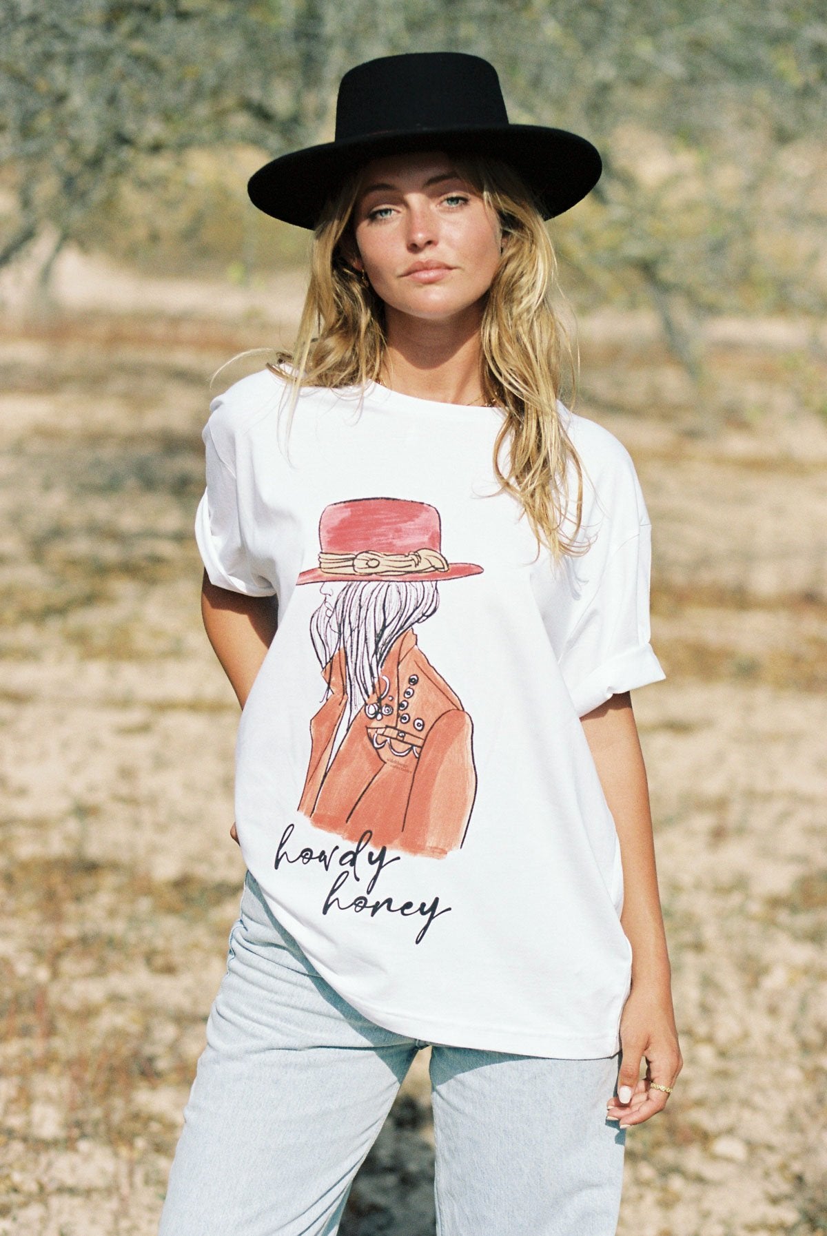 Howdy Honey tee short sleeve-abc