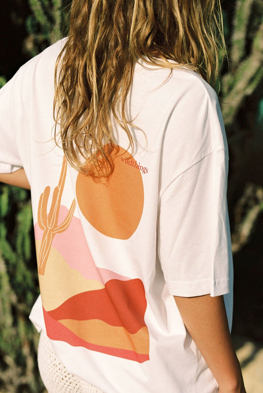 Desert moon tee short sleeve-abc