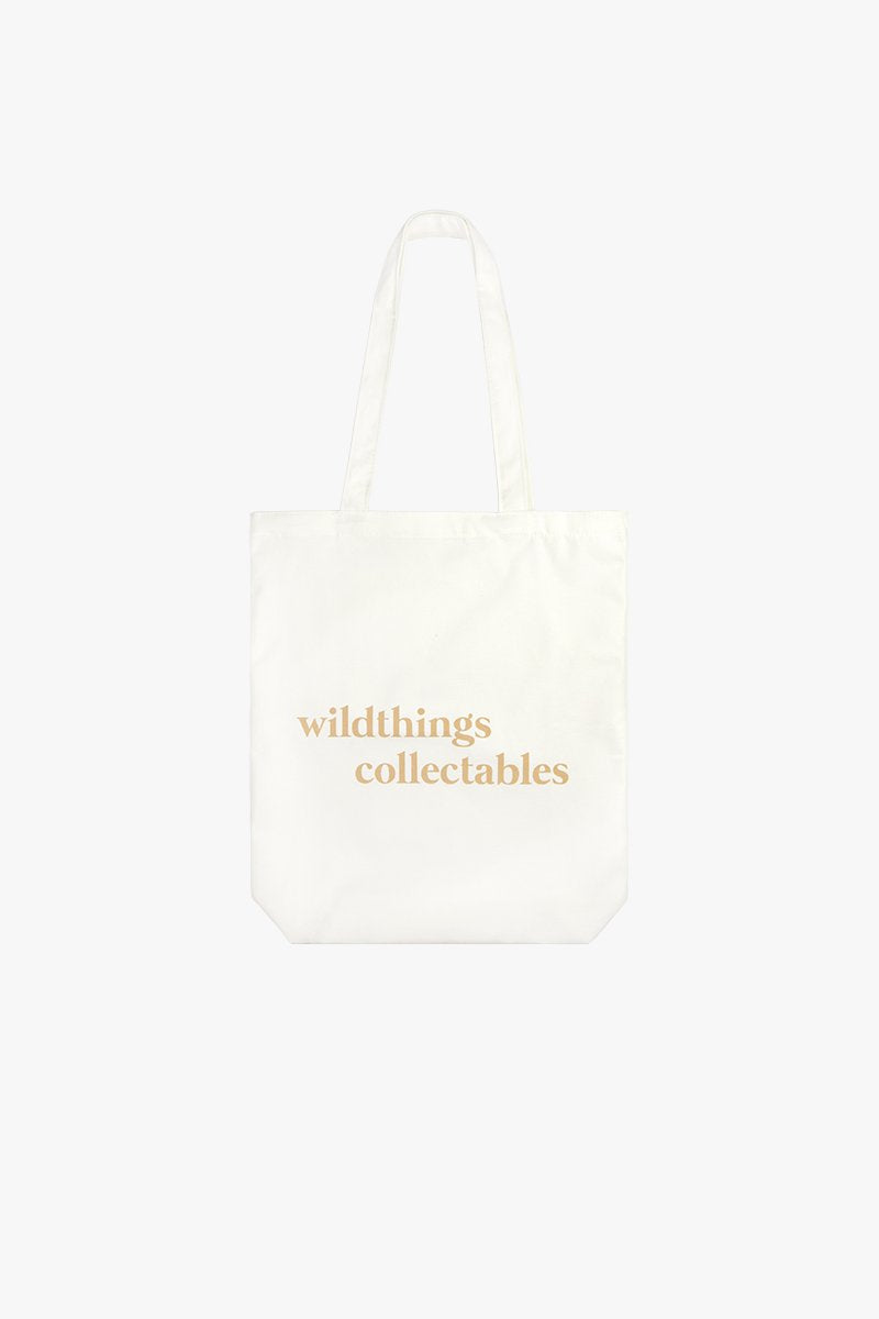 Canvas bag white-abc