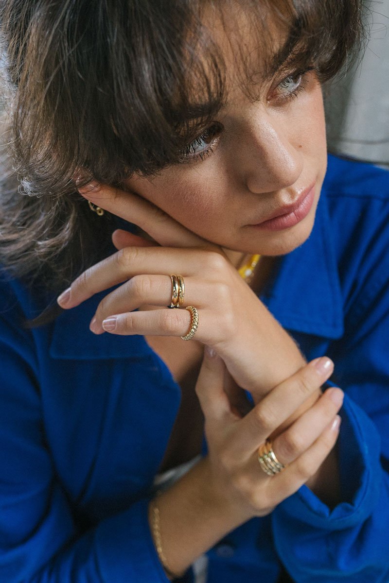 Twisted pinky ring gold plated-Ring-wildthings_collectables-1 (US 3.5 / 14.5mm)---abc