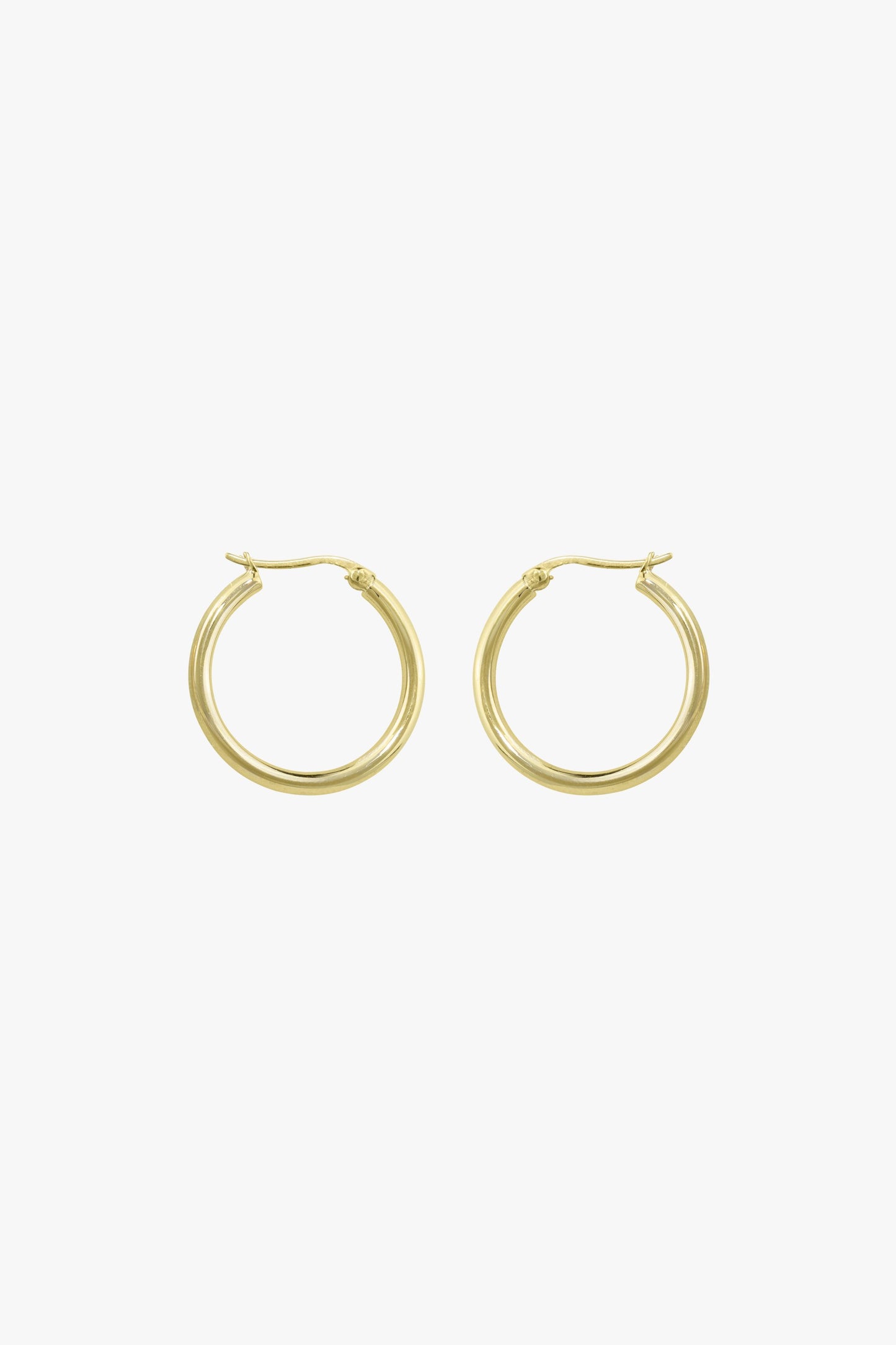 Wild classic earring gold plated small (20mm)-Earring-wildthings_collectables-Single piece-Gold plated--abc