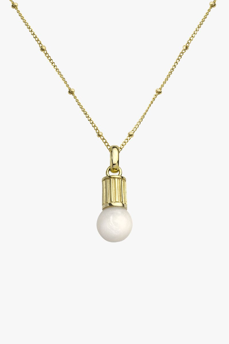 Illuminating pendant gold plated-abc