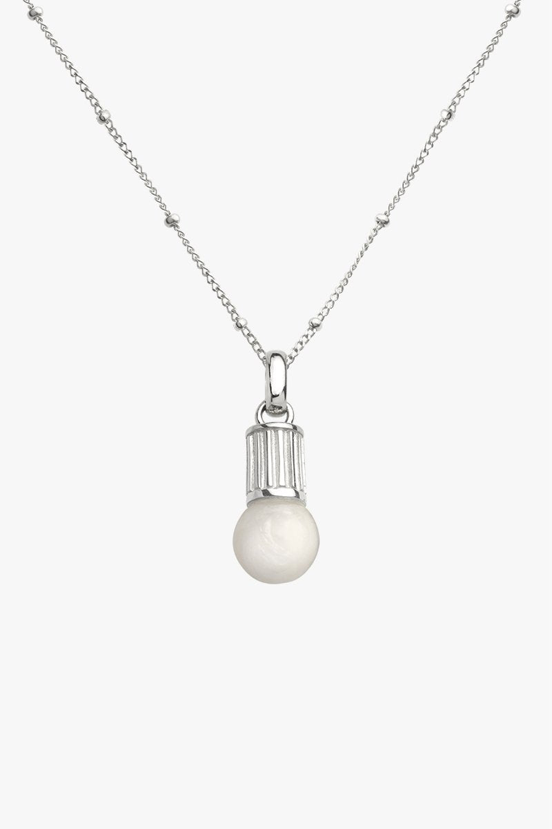 Illuminating pendant silver-abc