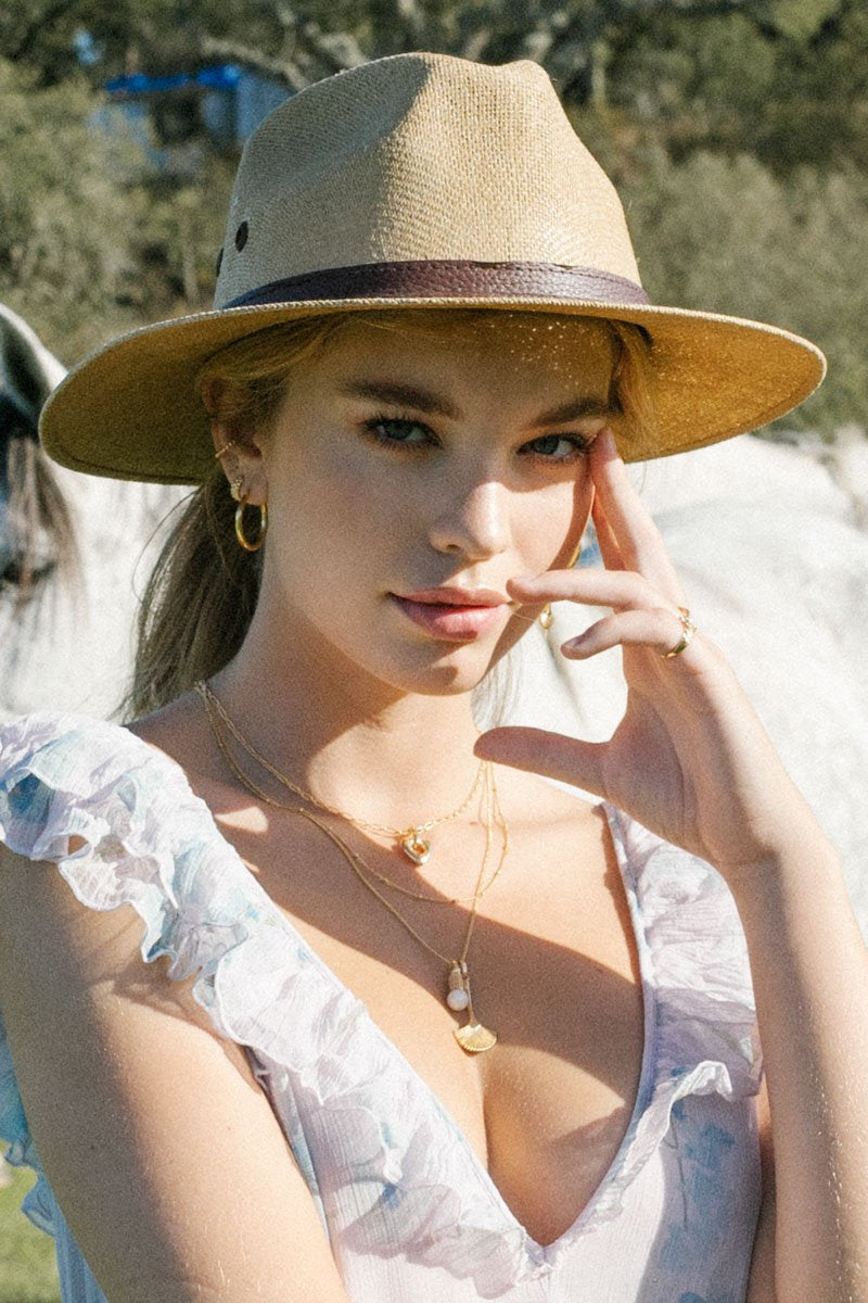 Bubble ear cuff gold plated-abc