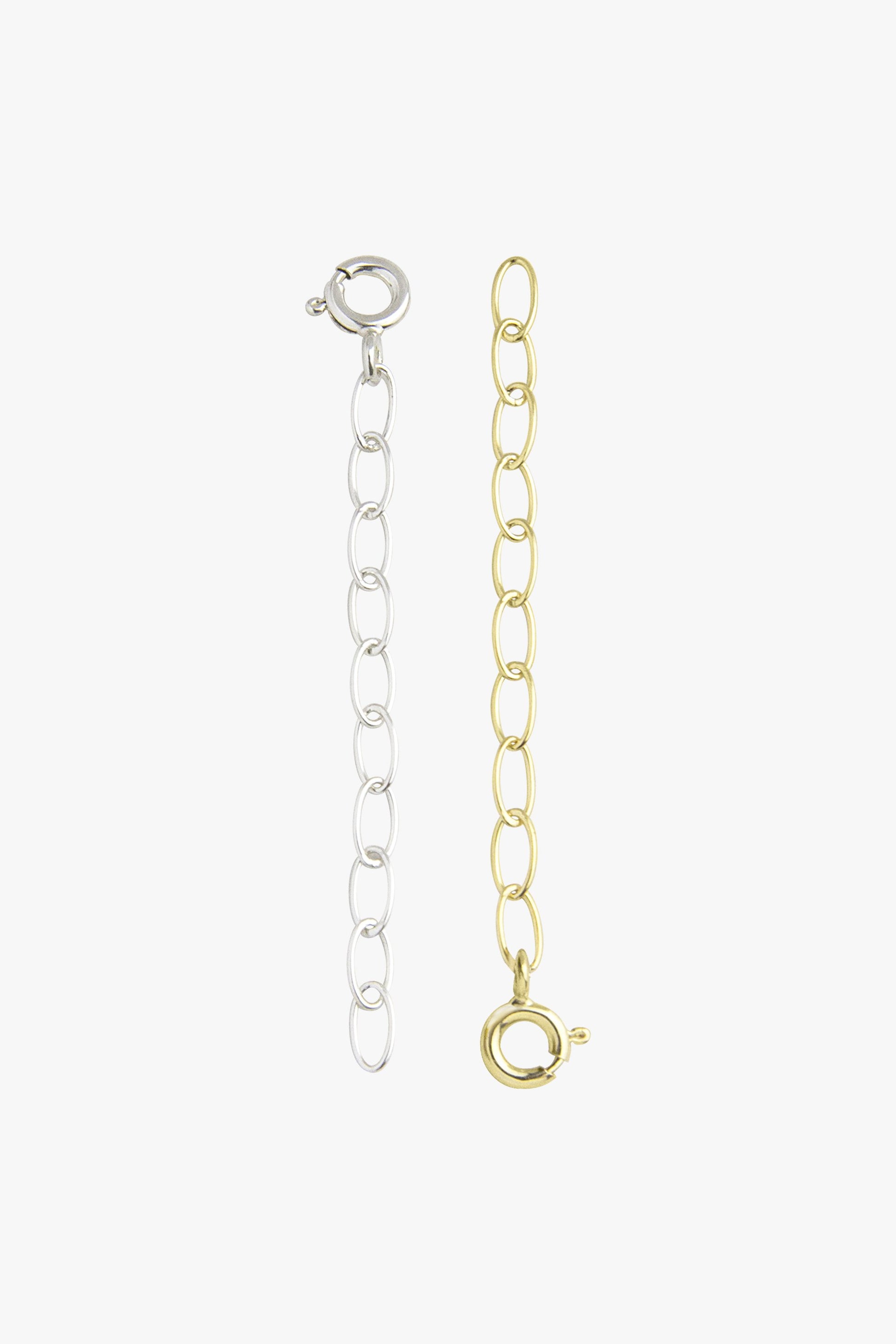 Necklace extender gold plated-abc