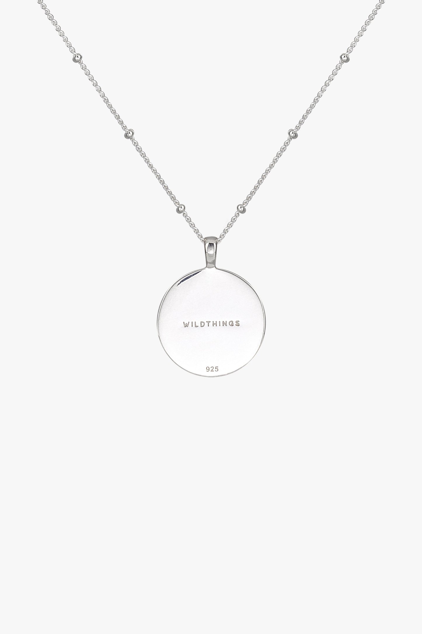 Chasing rainbows necklace pendant silver-abc