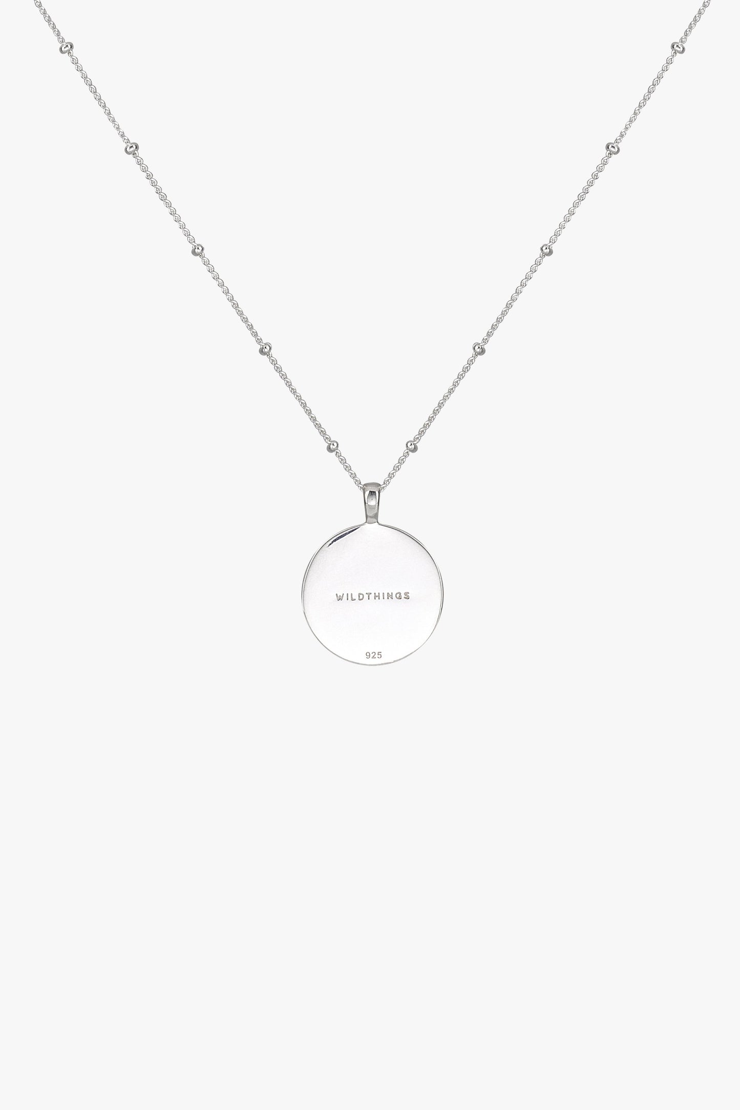 Chasing rainbows necklace pendant silver-abc