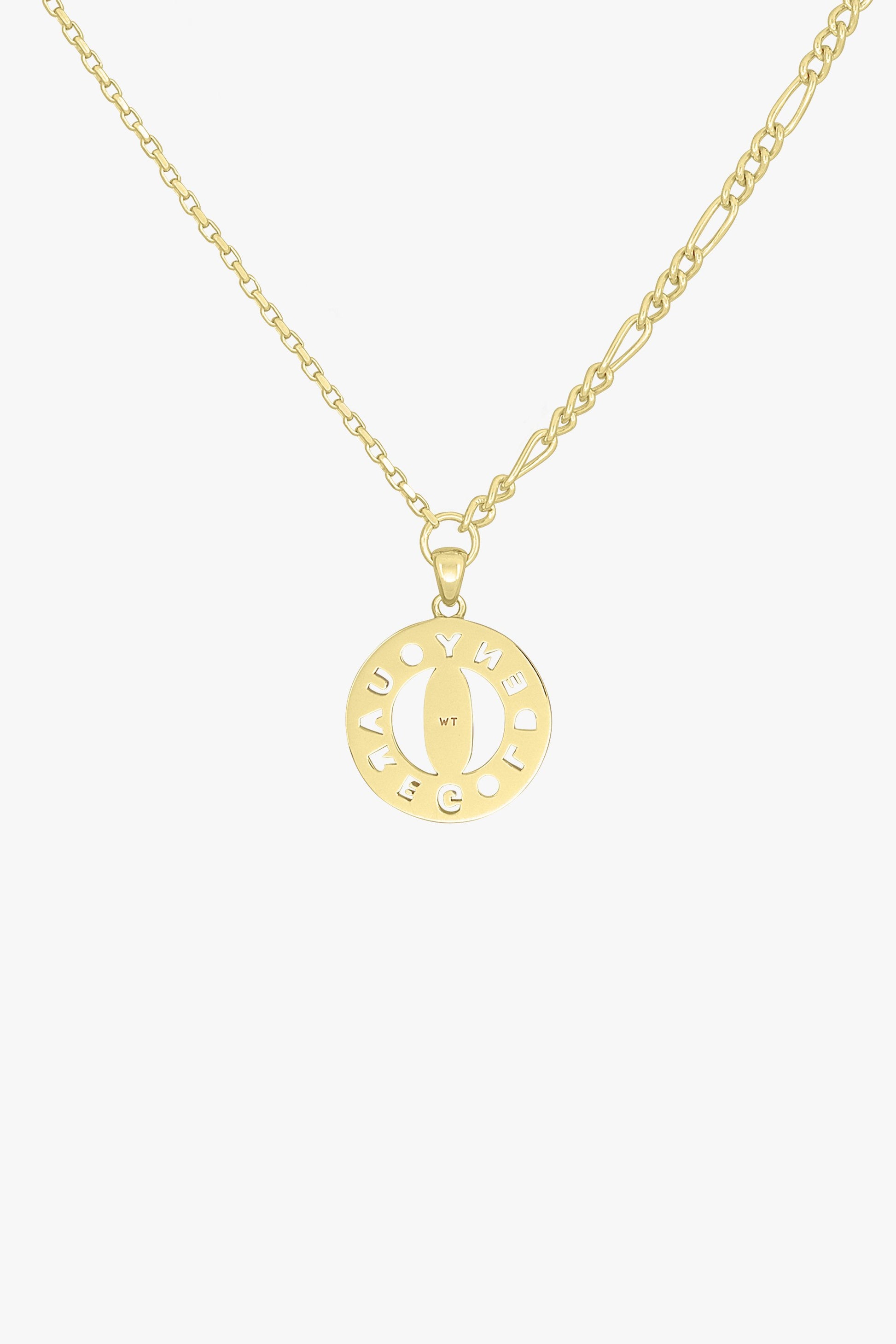 You Are Golden necklace gold plated-Necklace-wildthings_collectables-Necklace-Gold plated--abc