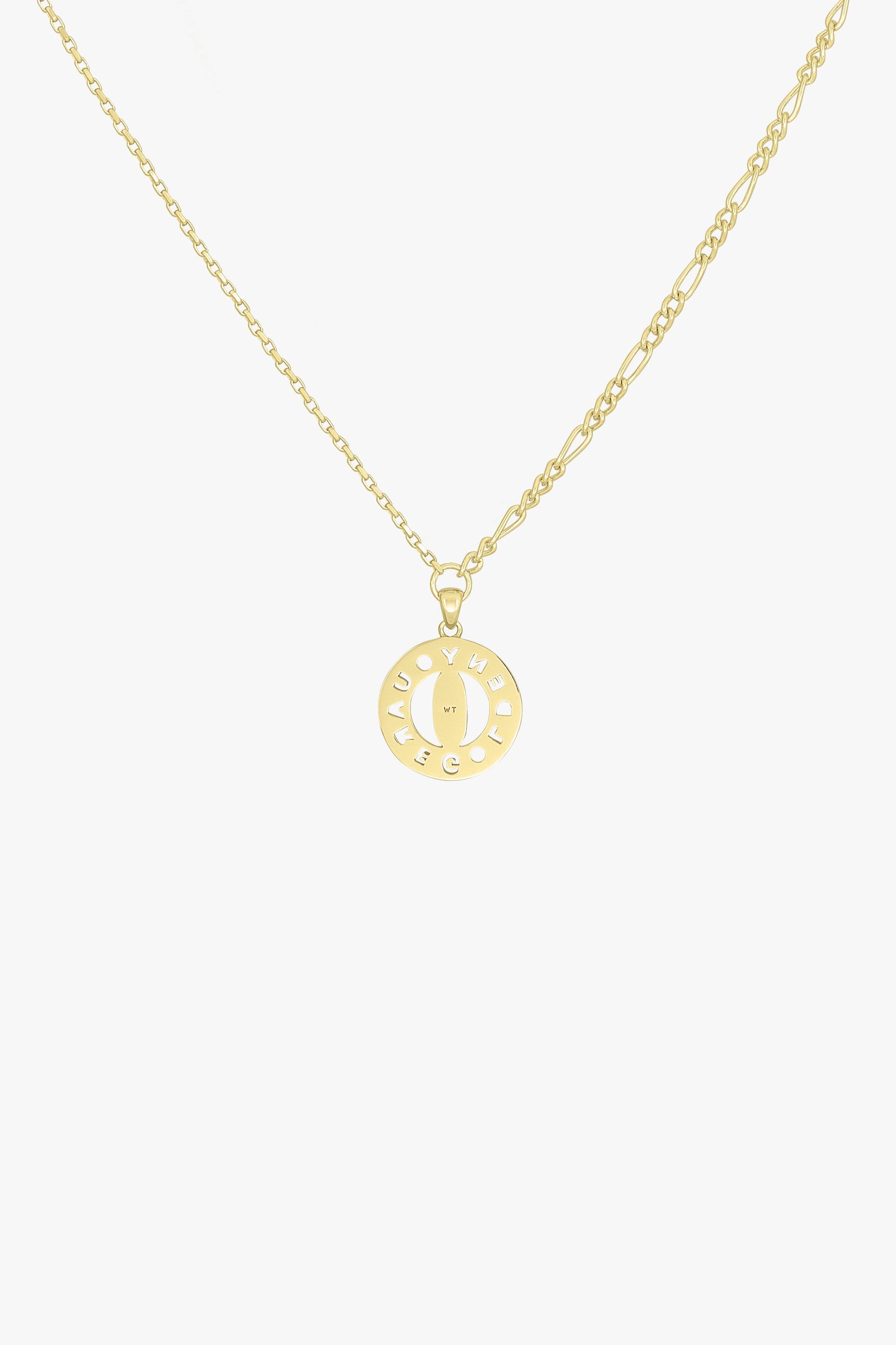 You Are Golden necklace gold plated-Necklace-wildthings_collectables-Necklace-Gold plated--abc