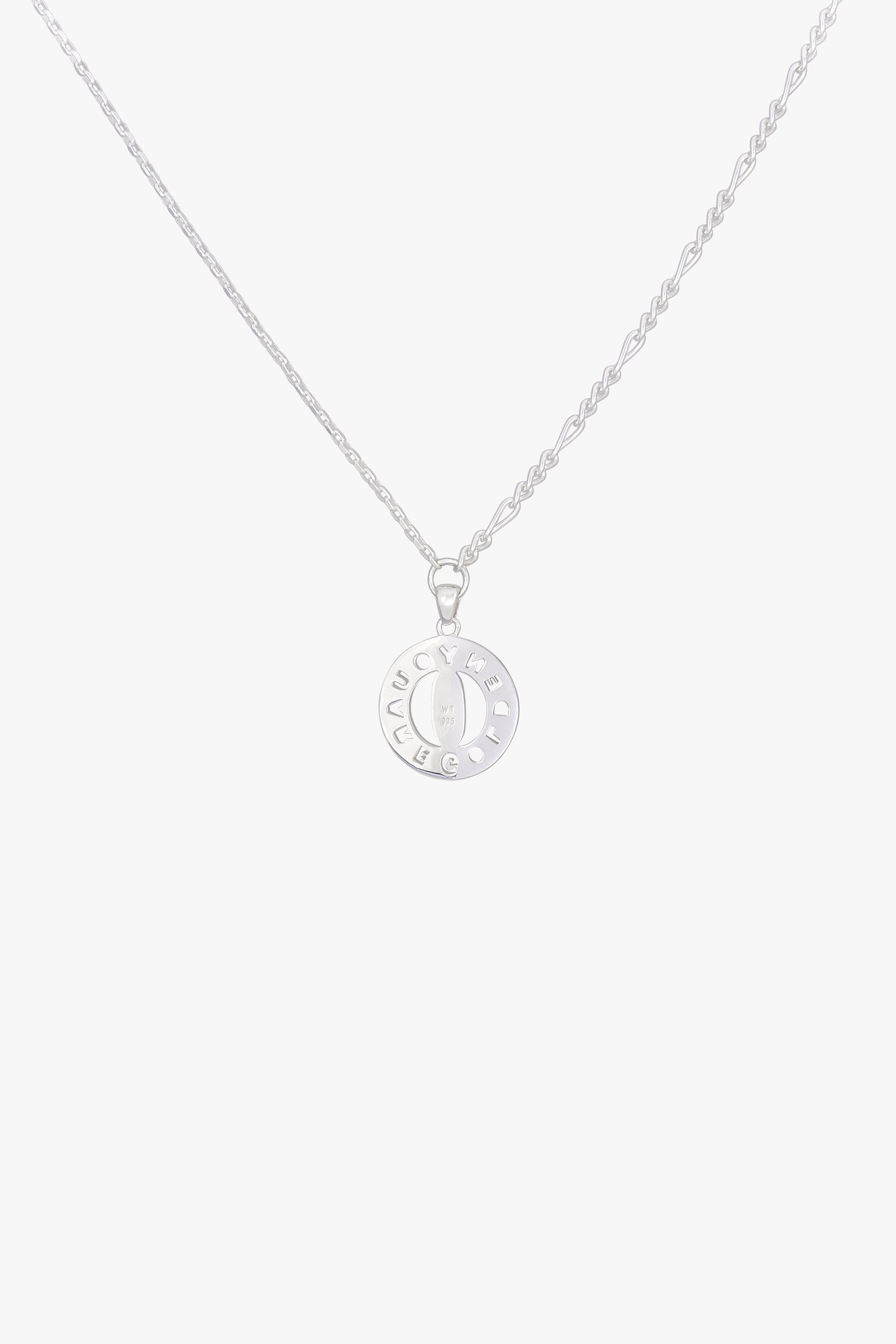 You Are Golden necklace silver-Necklace-wildthings_collectables-Necklace-Silver--abc